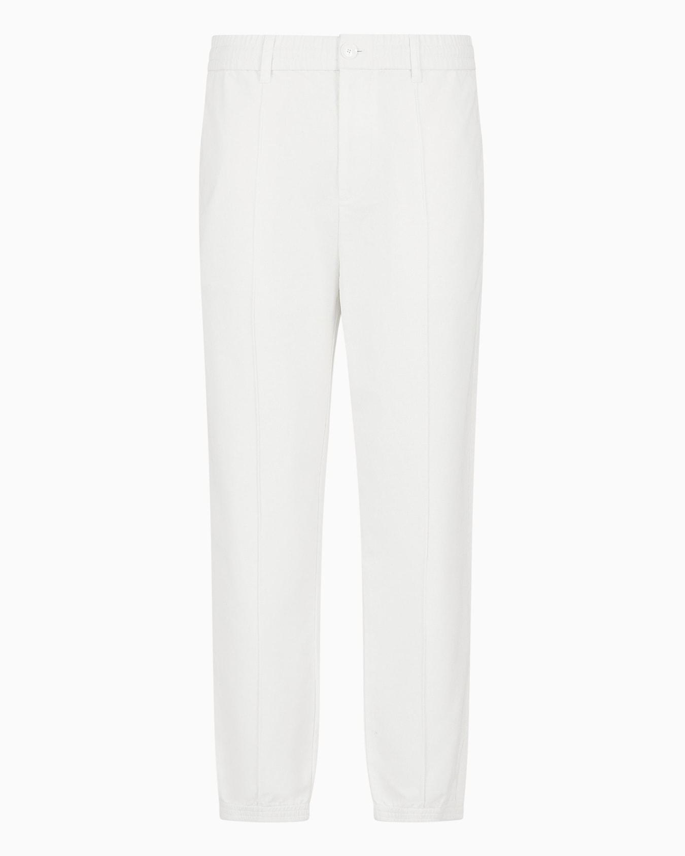 Pantalon en gabardine coupe classique Diapositive 0