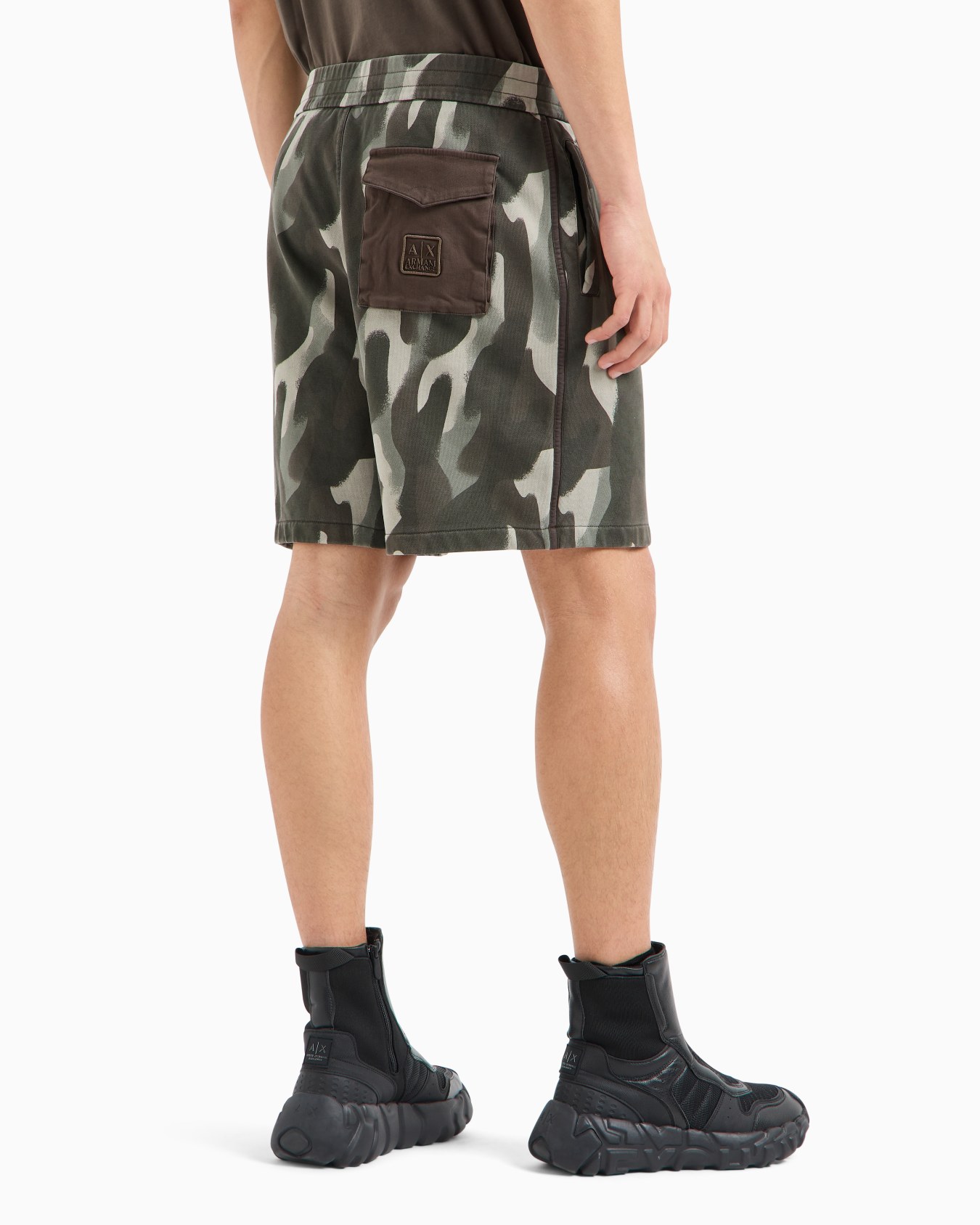 Organic Cotton Camouflage Bermuda Shorts Slide 2