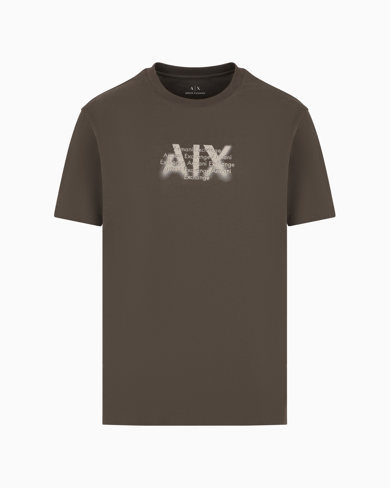 Camiseta regular fit con logo militar urbano en algodón ASV Diapositiva 0