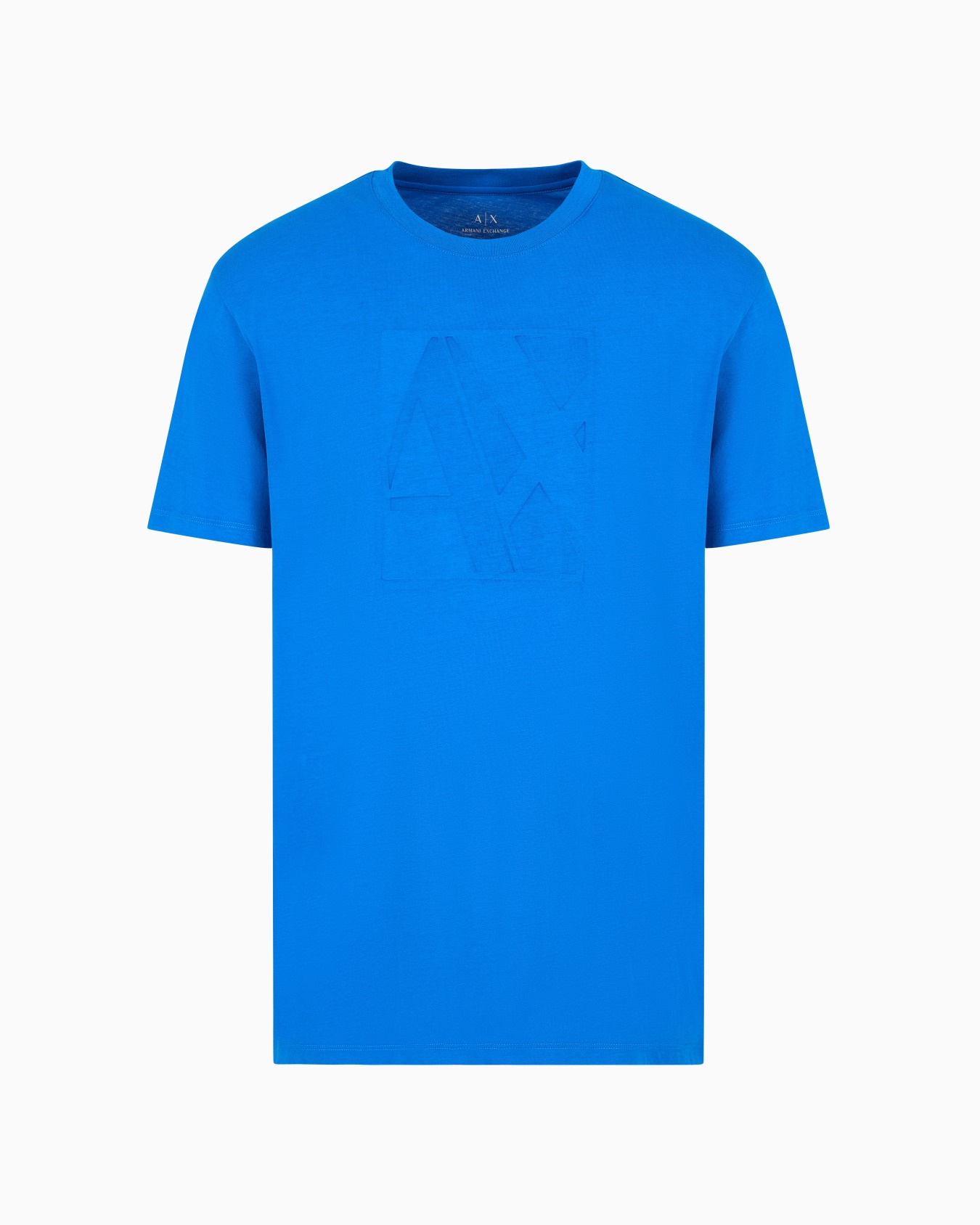 Regular fit organic cotton T-shirt with ASV maxi tonal logo Slide 0