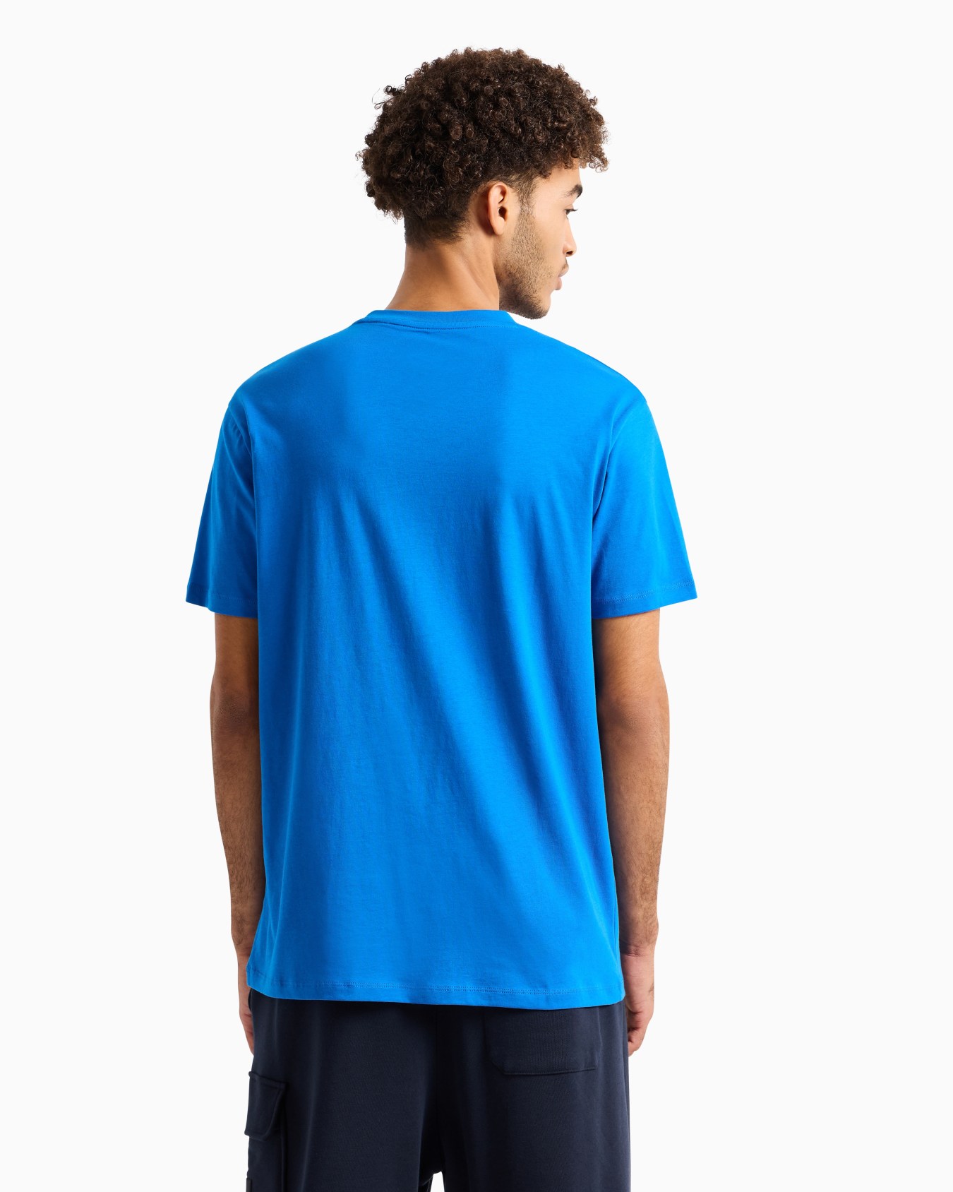 T-shirt regular fit con applicazione logo Slide 2