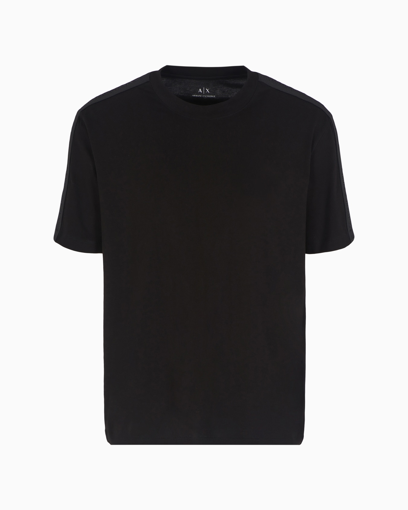 Regular fit heavy cotton T-shirt with ASV logo bands Slide 0
