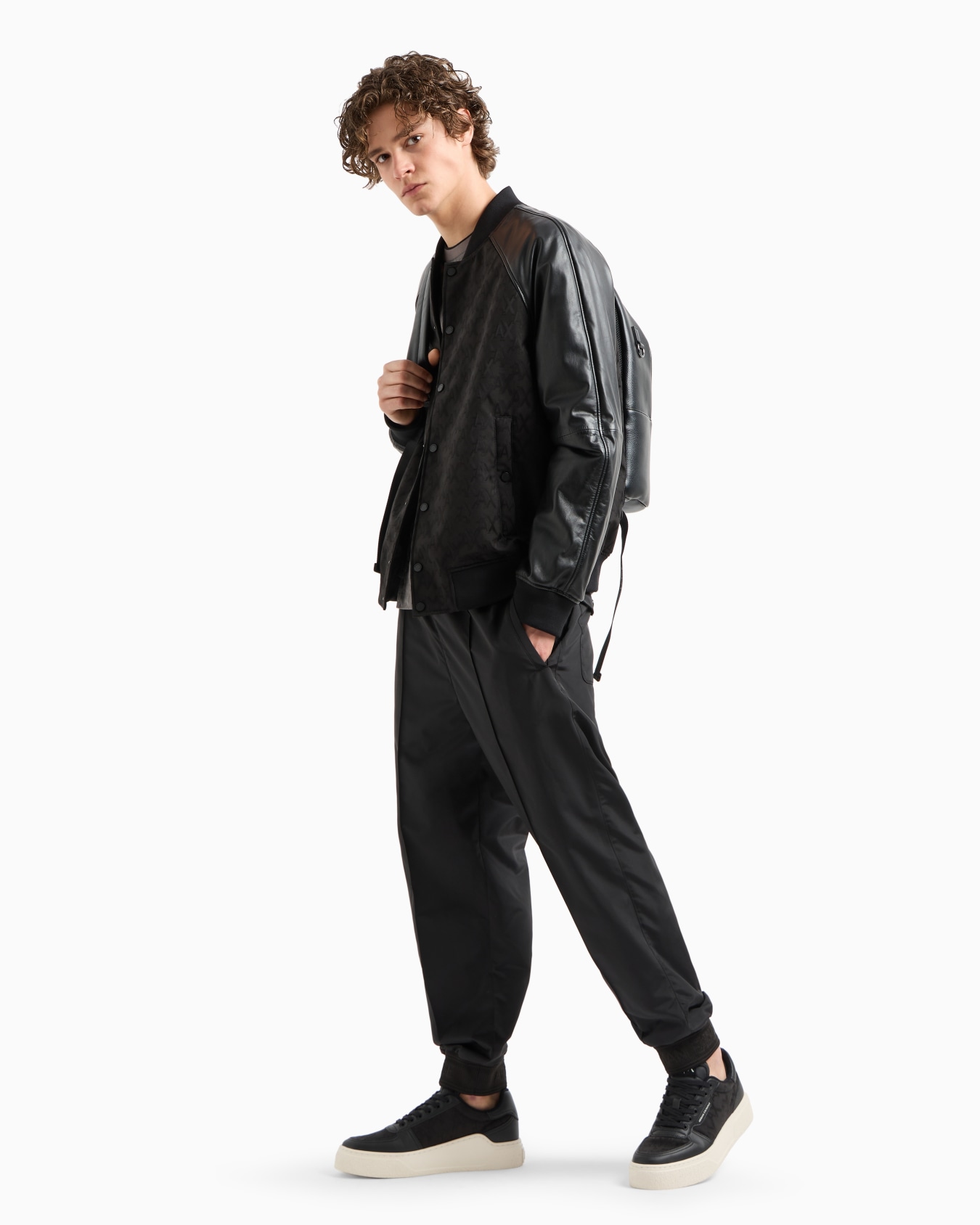 ASV Regular Fit T-Shirt with Contrast Crew Neck Slide 3
