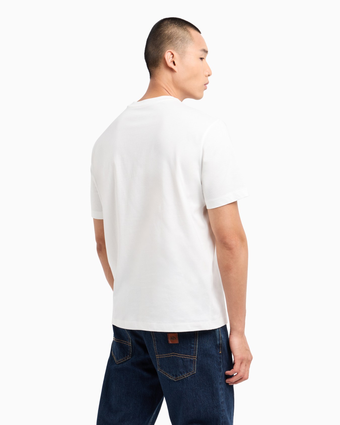 Regular fit heavy cotton T-shirt with ASV photo print Slide 2
