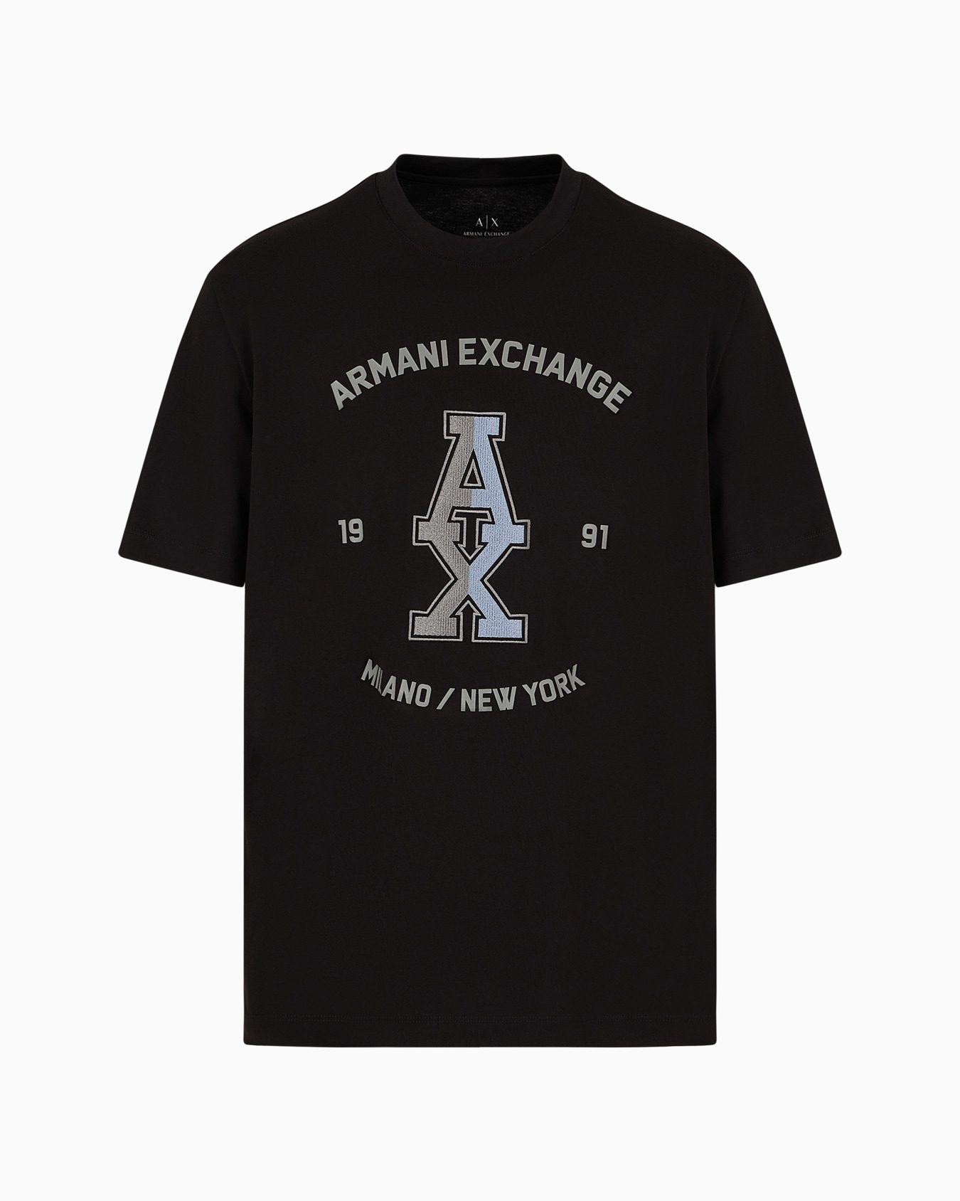 Regular fit T-shirt with maxi-print in ASV cotton Slide 0