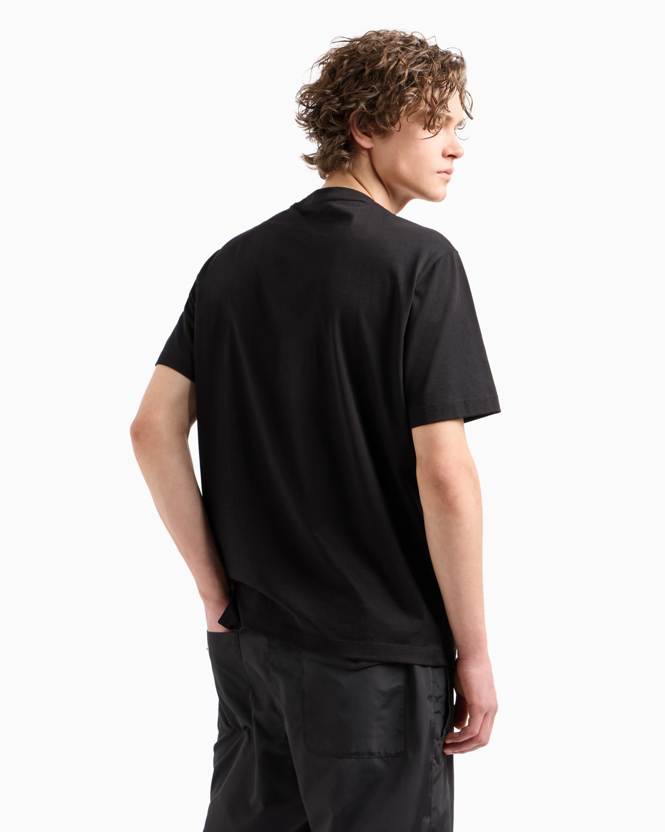 Regular fit T-shirt with maxi-print in ASV cotton Slide 2