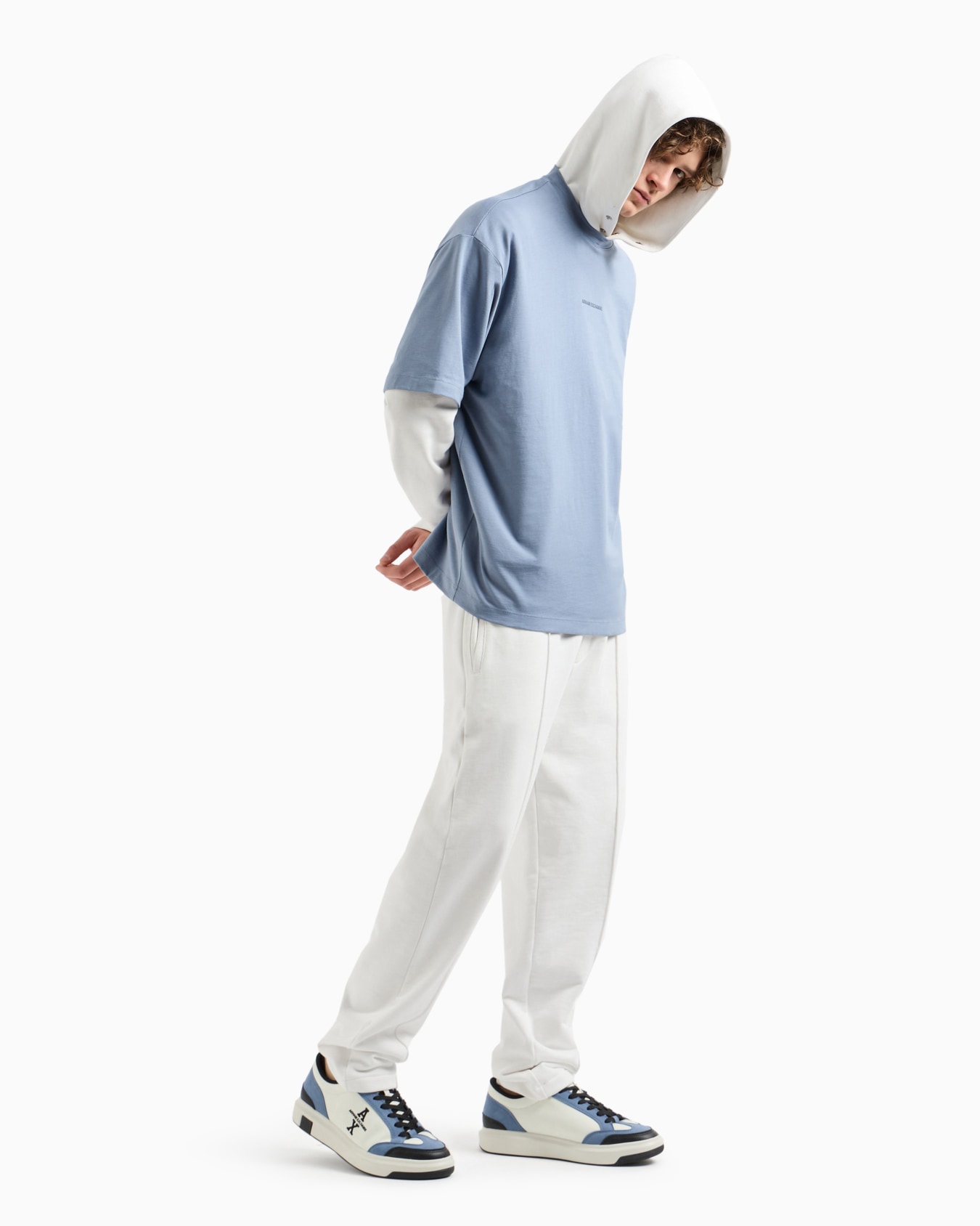 Relaxed fit T-shirt with back print in ASV cotton Slide 3