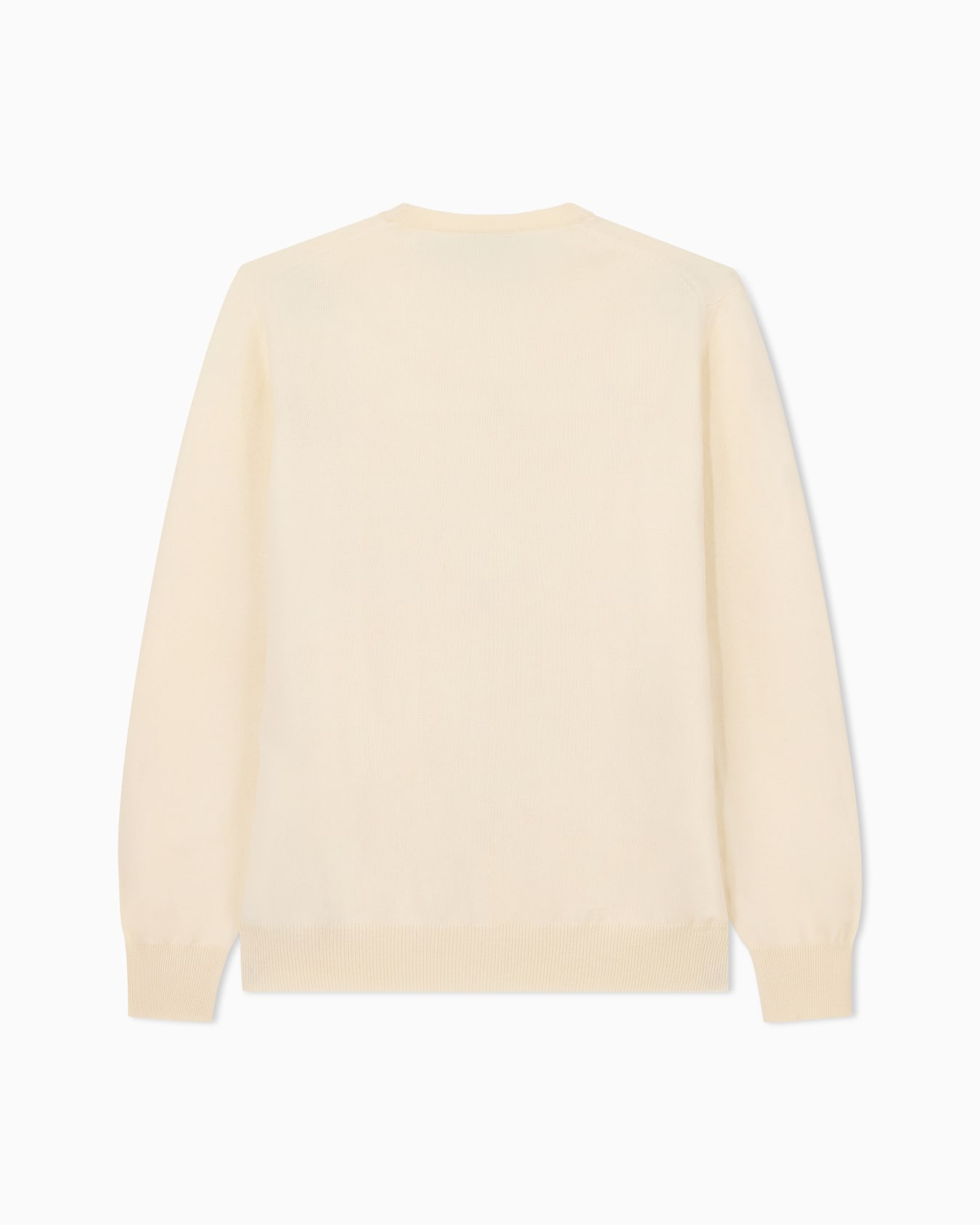 Jersey de cuello redondo de cachemir Diapositiva 2