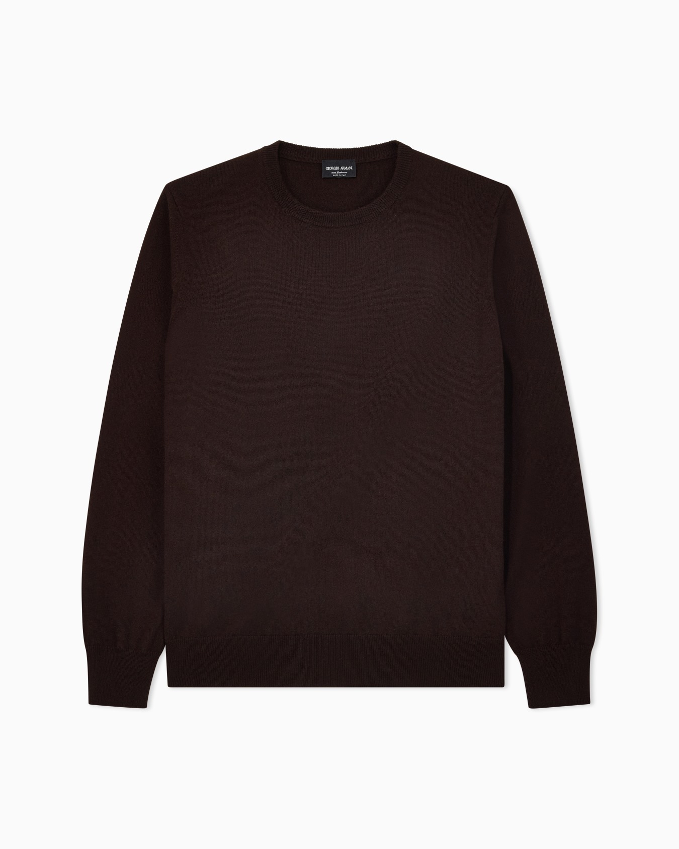 クルーネックセーター カシミア スライドする 0