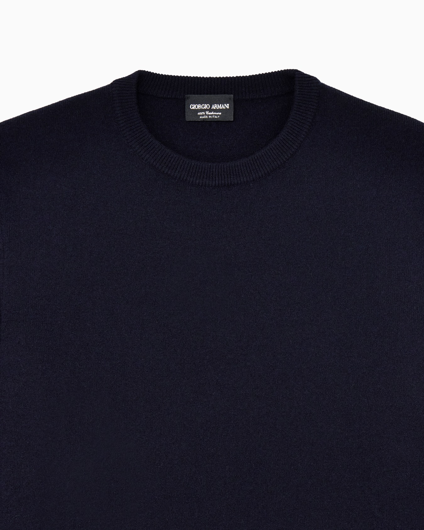 クルーネックセーター カシミア | Giorgio Armani