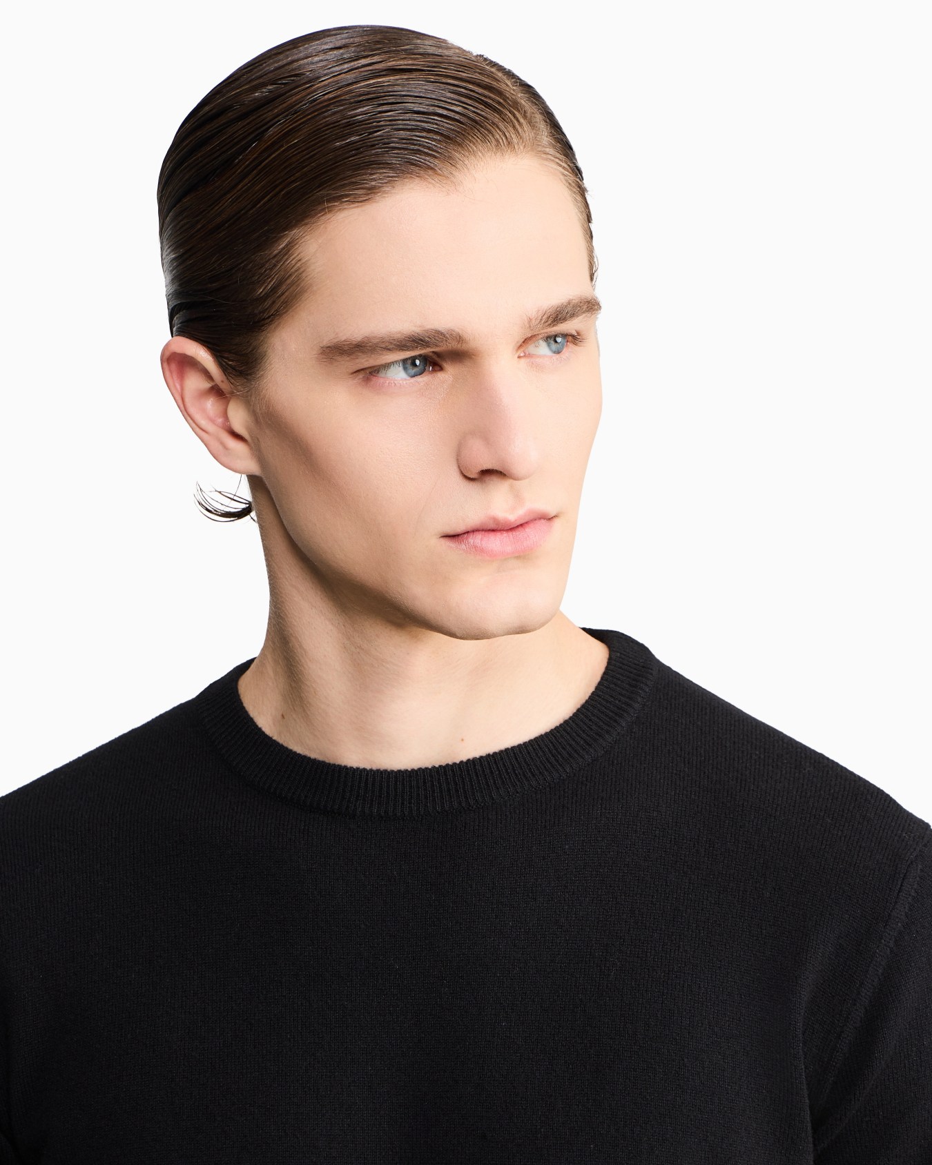 Jersey de cuello redondo de cachemir Diapositiva 6