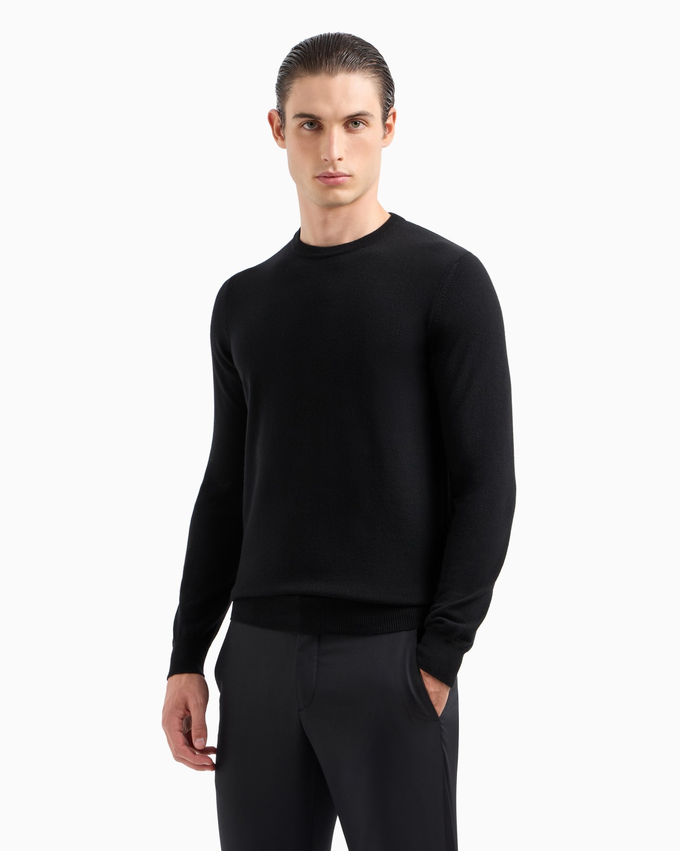 Pull ras-du-cou en cachemire Diapositive 3