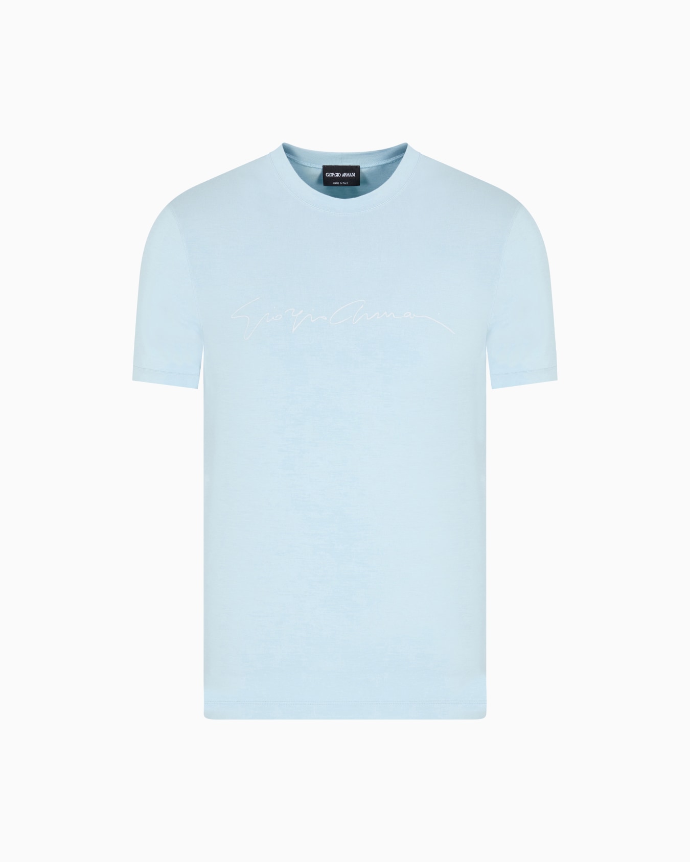 Camiseta de viscosa elástica con logotipo de la firma ASV Diapositiva 0