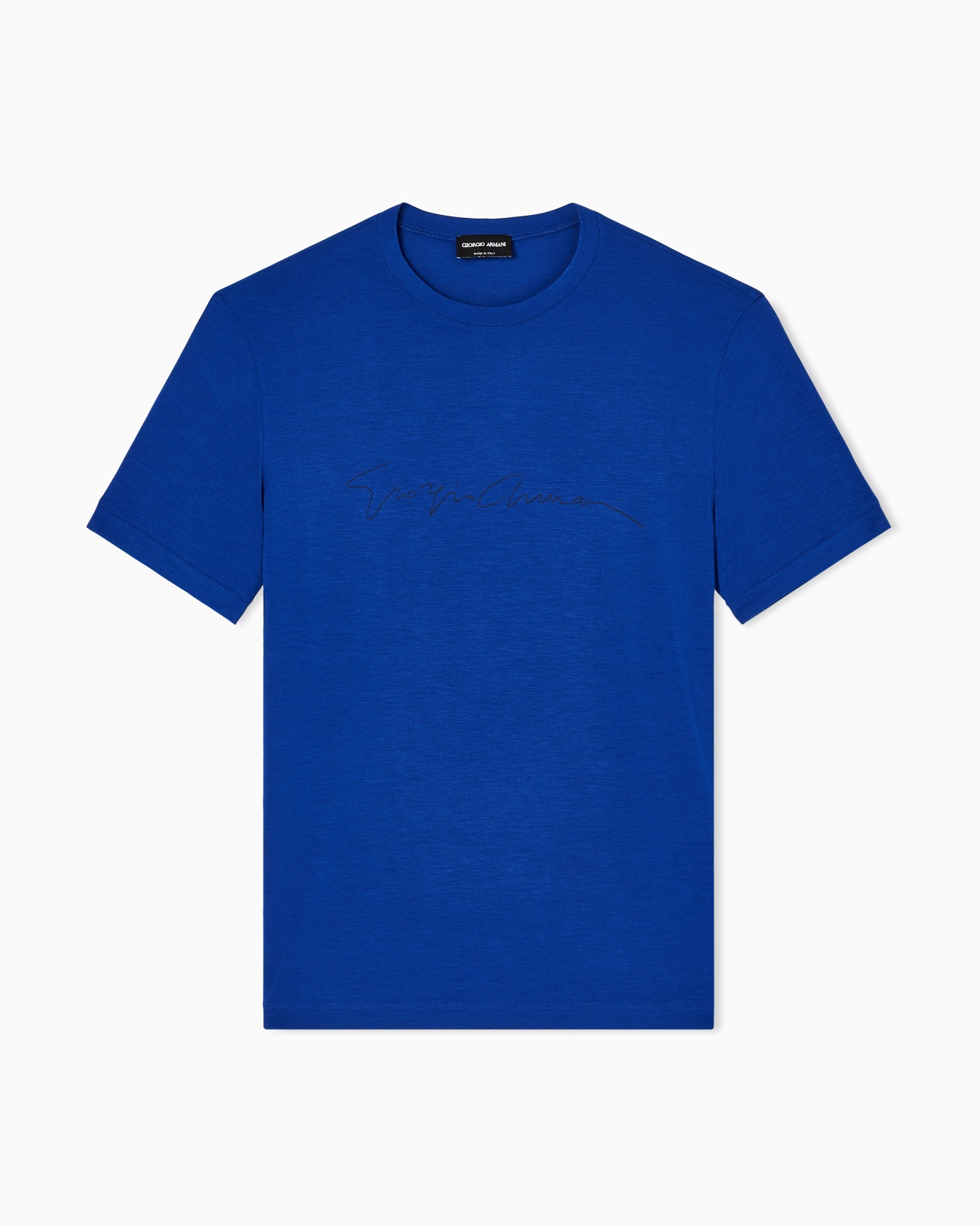 T-shirt en viscose stretch avec logo emblématique ASV Diapositive 0