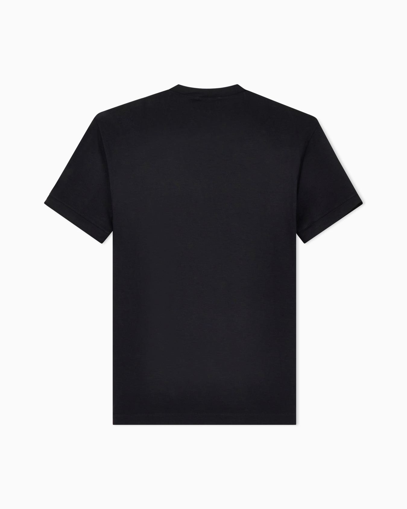 ASV stretch-viscose T-shirt with signature logo Slide 2
