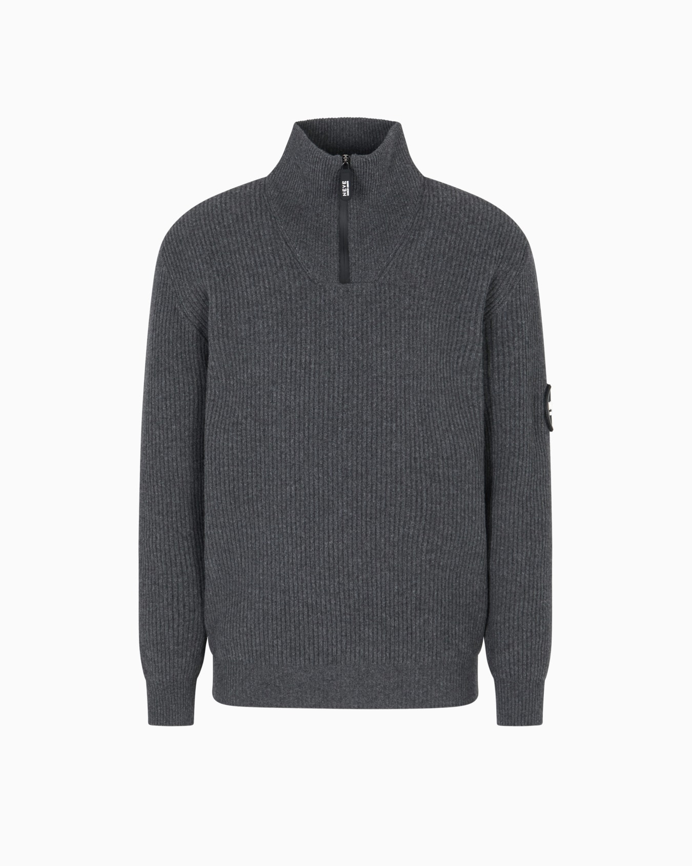 Giorgio Armani Neve mock-neck jumper in wool and cashmere Slide 0
