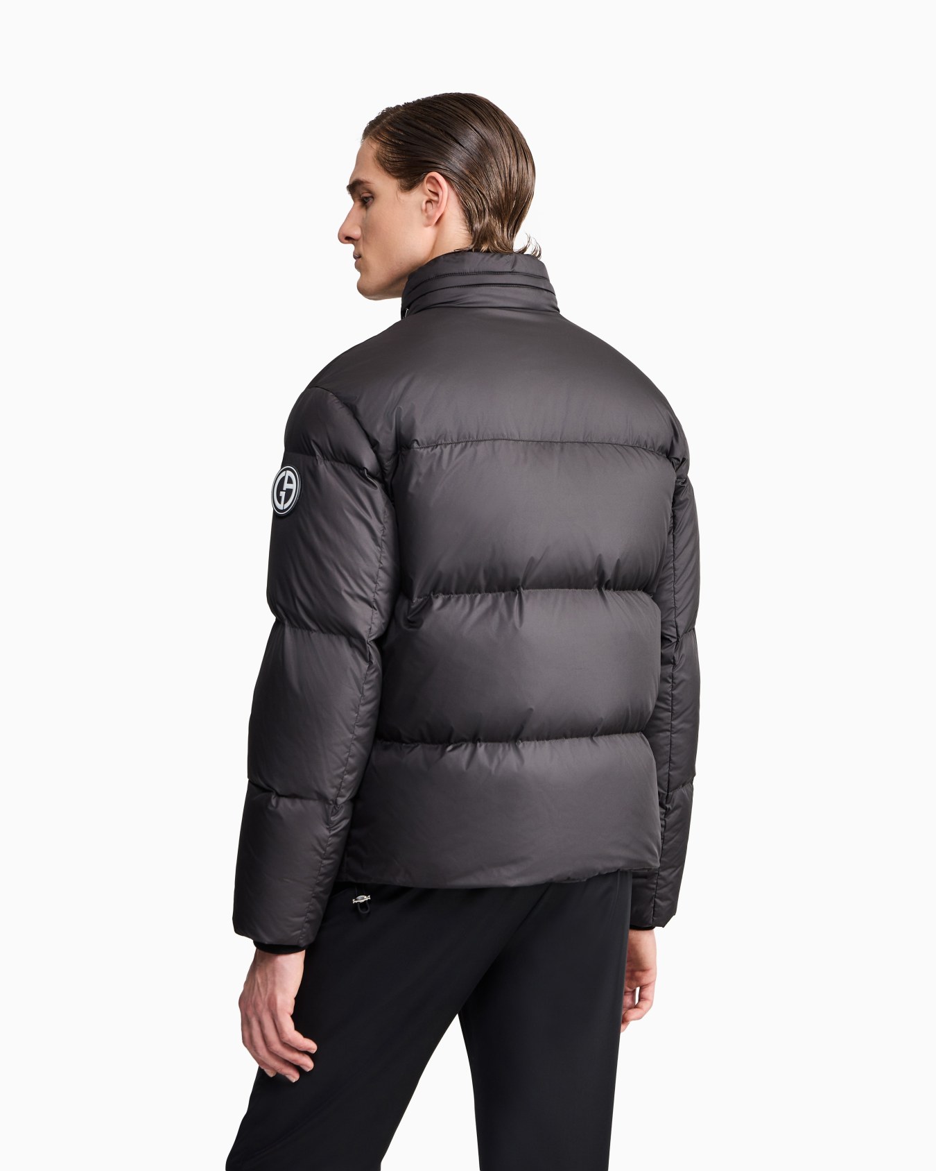 Mit nachhaltigen Gänsedaunen wattierte Bomberjacke Folie 5