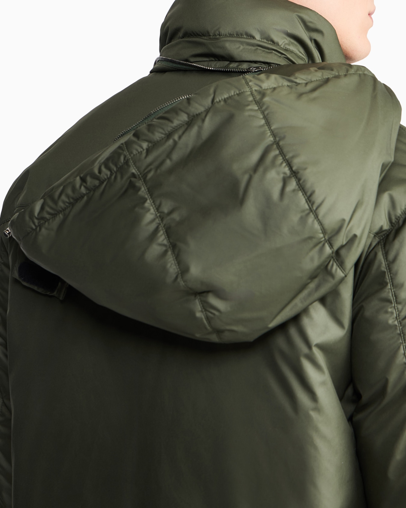 Blouson mit Kapuze und Wattierung aus nachhaltigen Gänsedaunen Folie 7