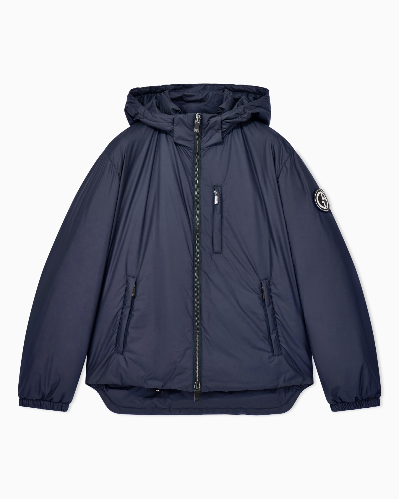 Hooded blouson with goose-down padding ASV Slide 0