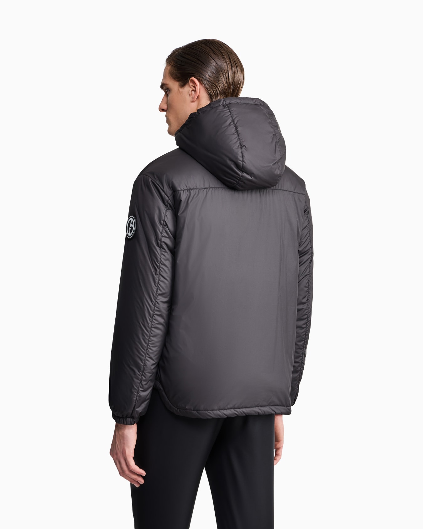 Blouson mit Kapuze und Wattierung aus nachhaltigen Gänsedaunen Folie 5