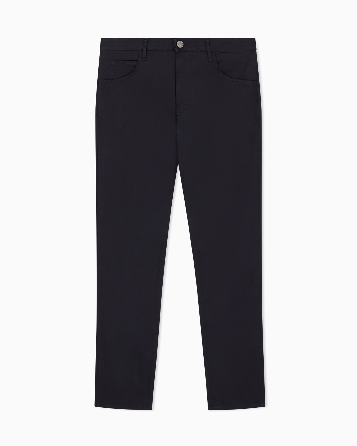 Stretch-cotton, five-pocket trousers Slide 0