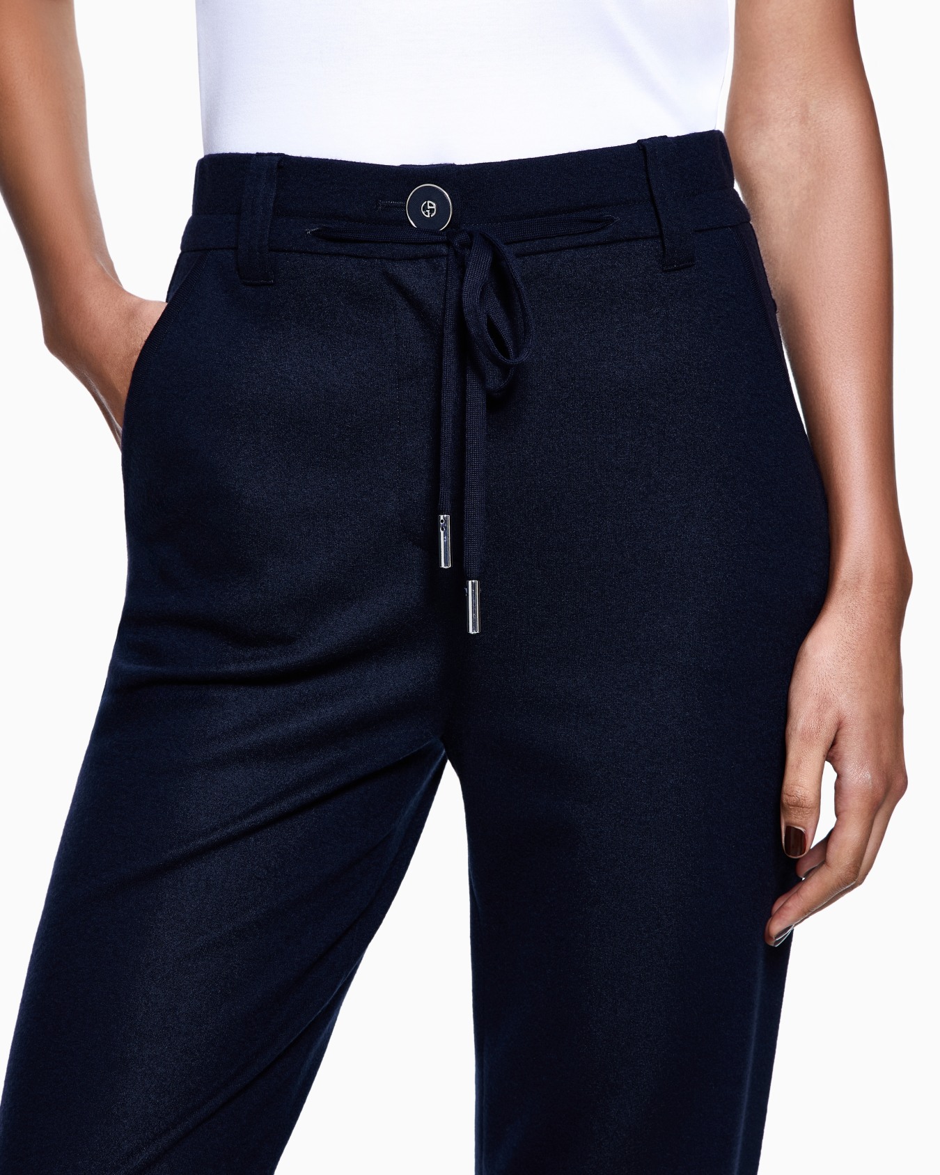 Pure Casentino cashmere trousers Slide 4