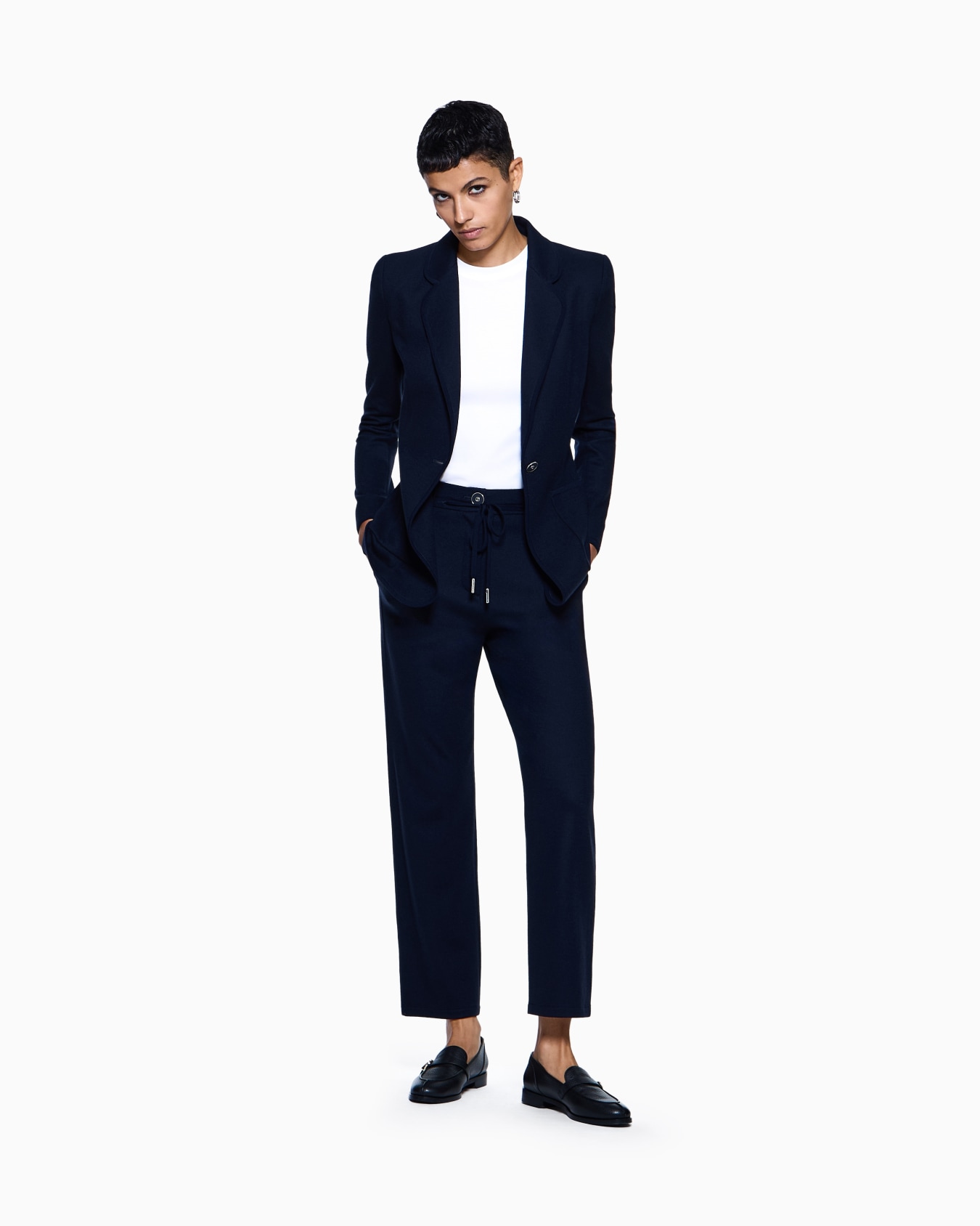 Pure Casentino cashmere trousers Slide 1