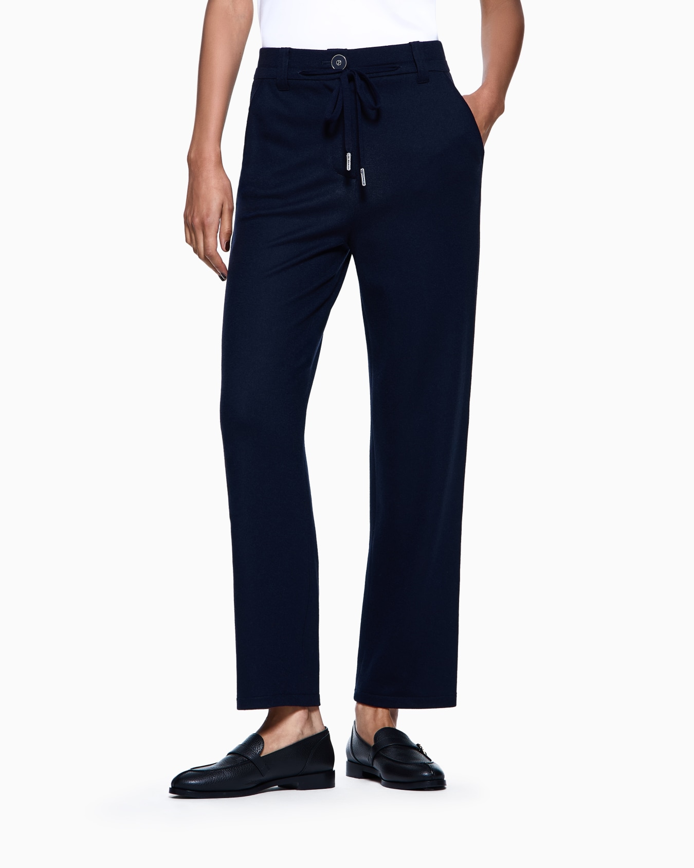 Pure Casentino cashmere trousers Slide 3