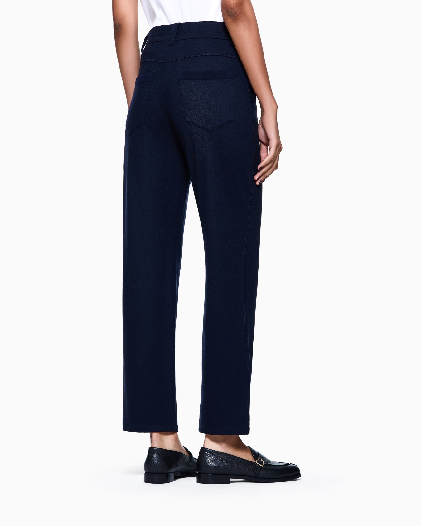 Pure Casentino cashmere trousers Slide 2