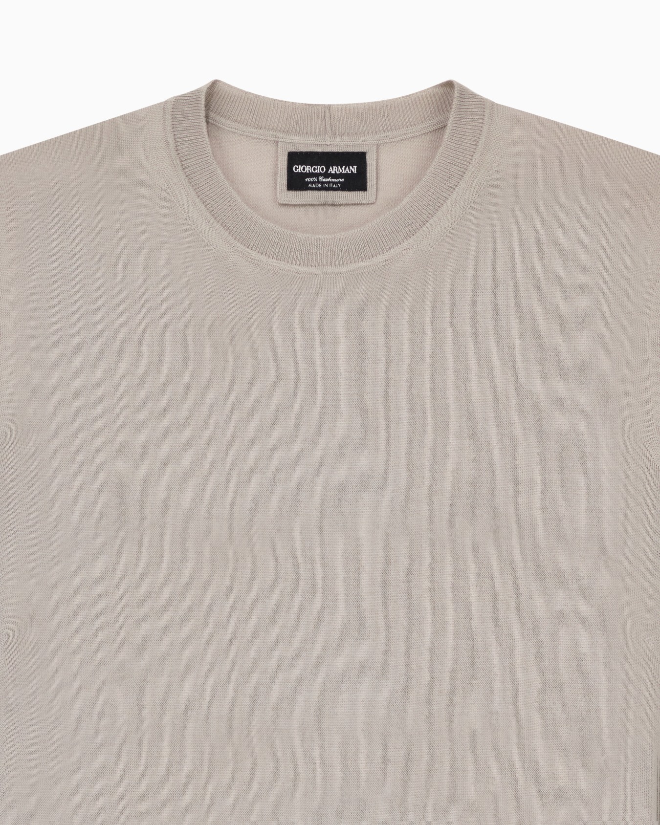 Maglia girocollo in cashmere Slide 4