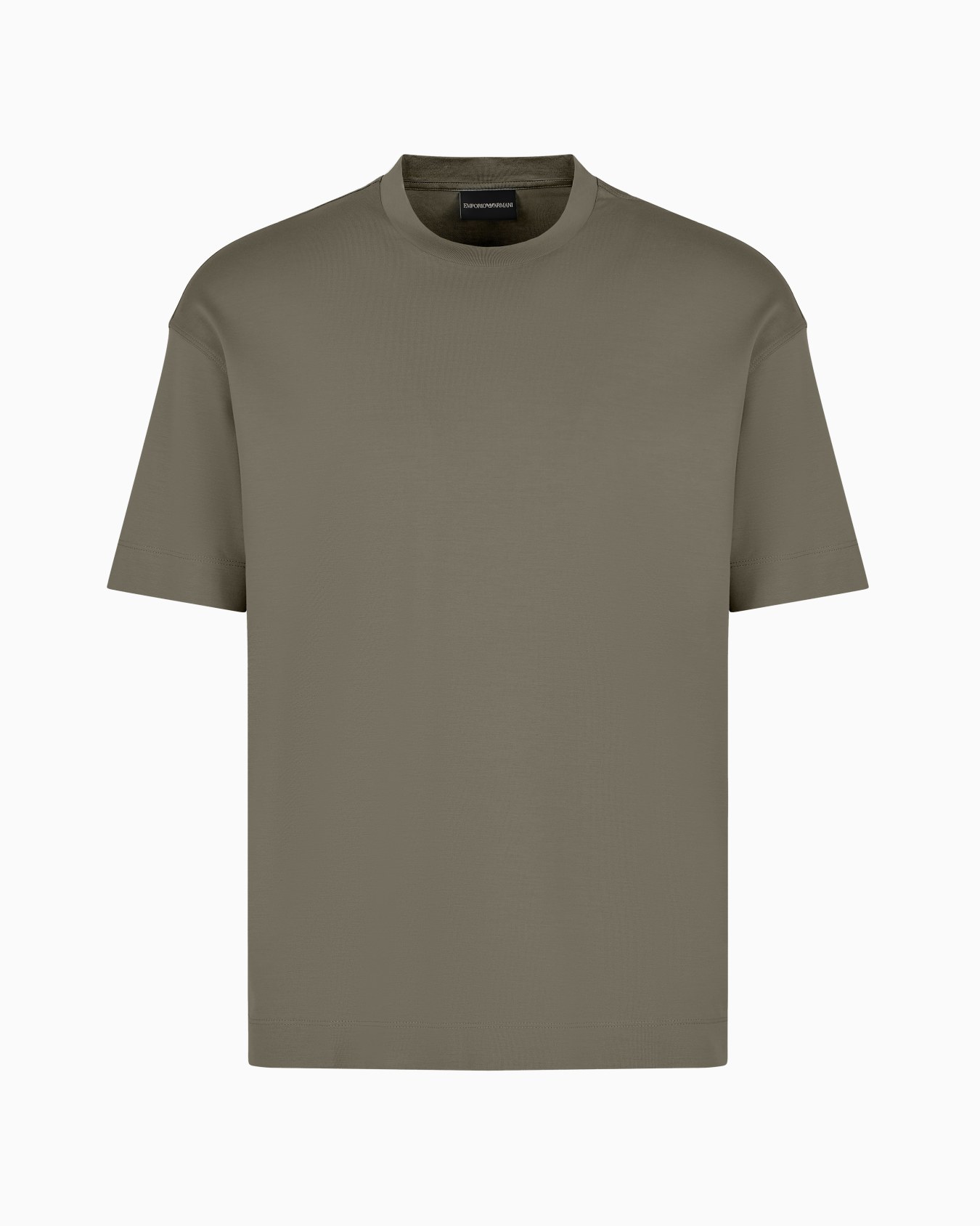 Loose-fit T-shirt in an ASV Lyocell-blend jersey Slide 0