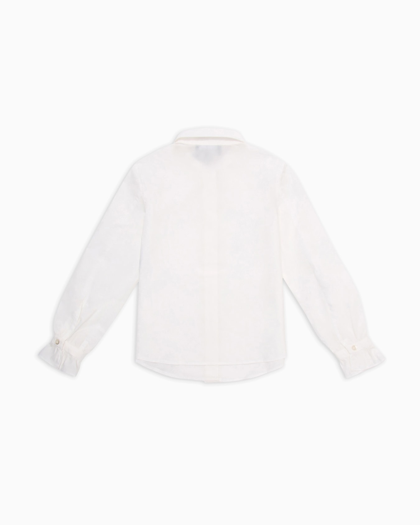 Poplin shirt with Peter Pan collar Slide 2