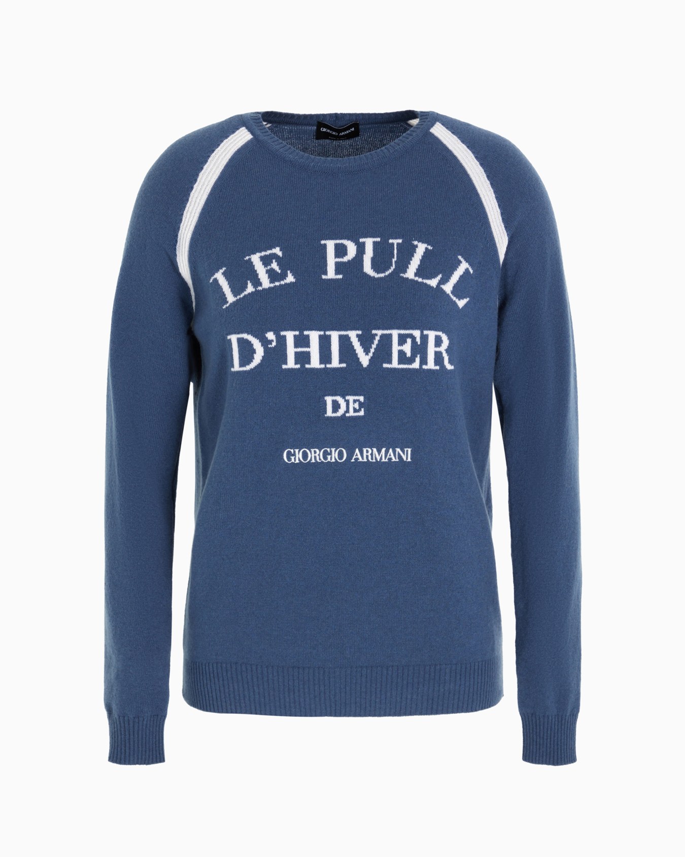 Giorgio Armani Neve cashmere crew-neck jumper Slide 0