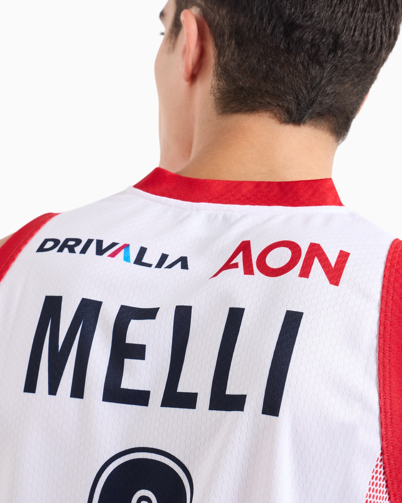 Olimpia Milano Canotta replica Campionato 23/24 Slide 4