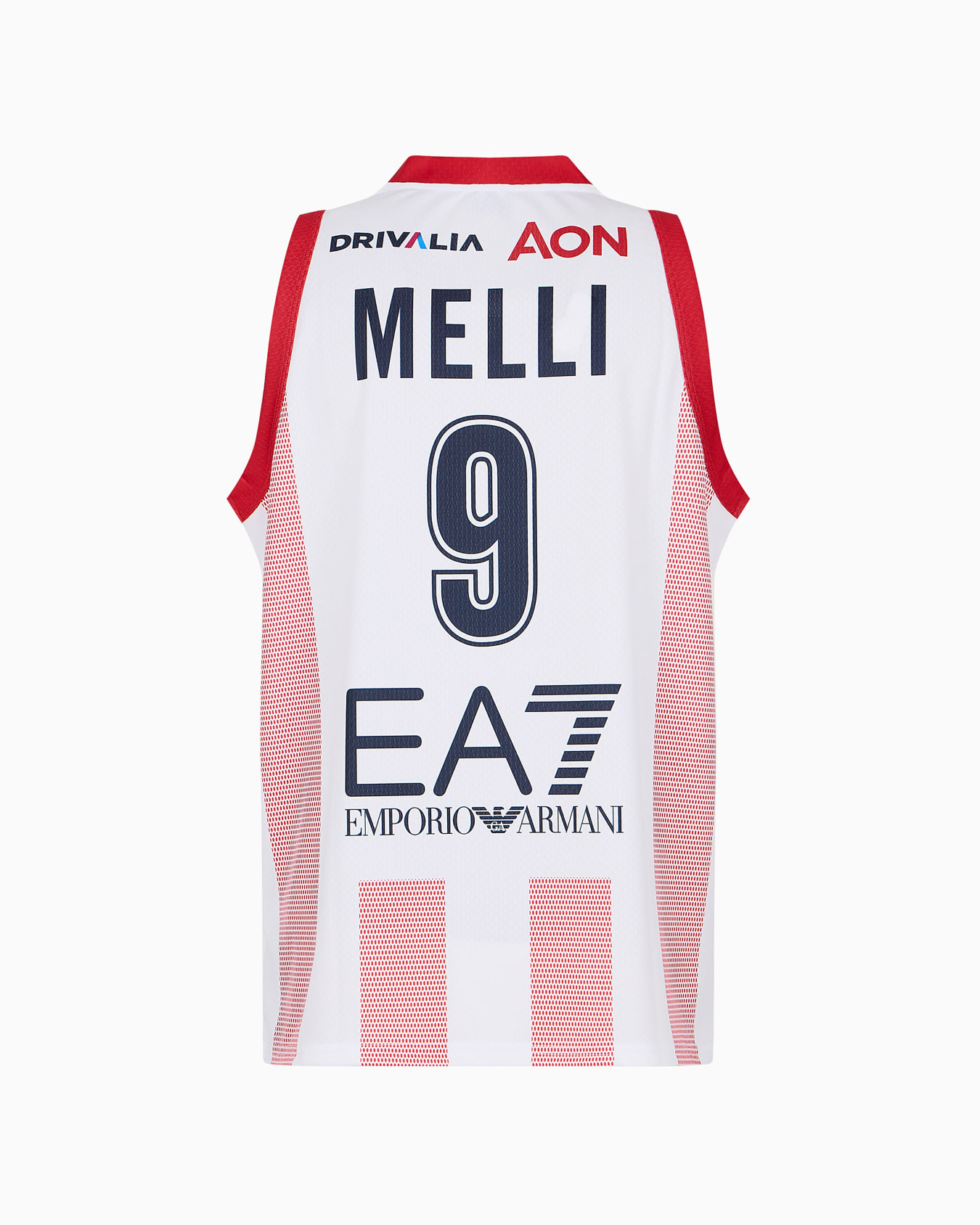 Olimpia Milano Canotta replica Campionato 23/24 Slide 3