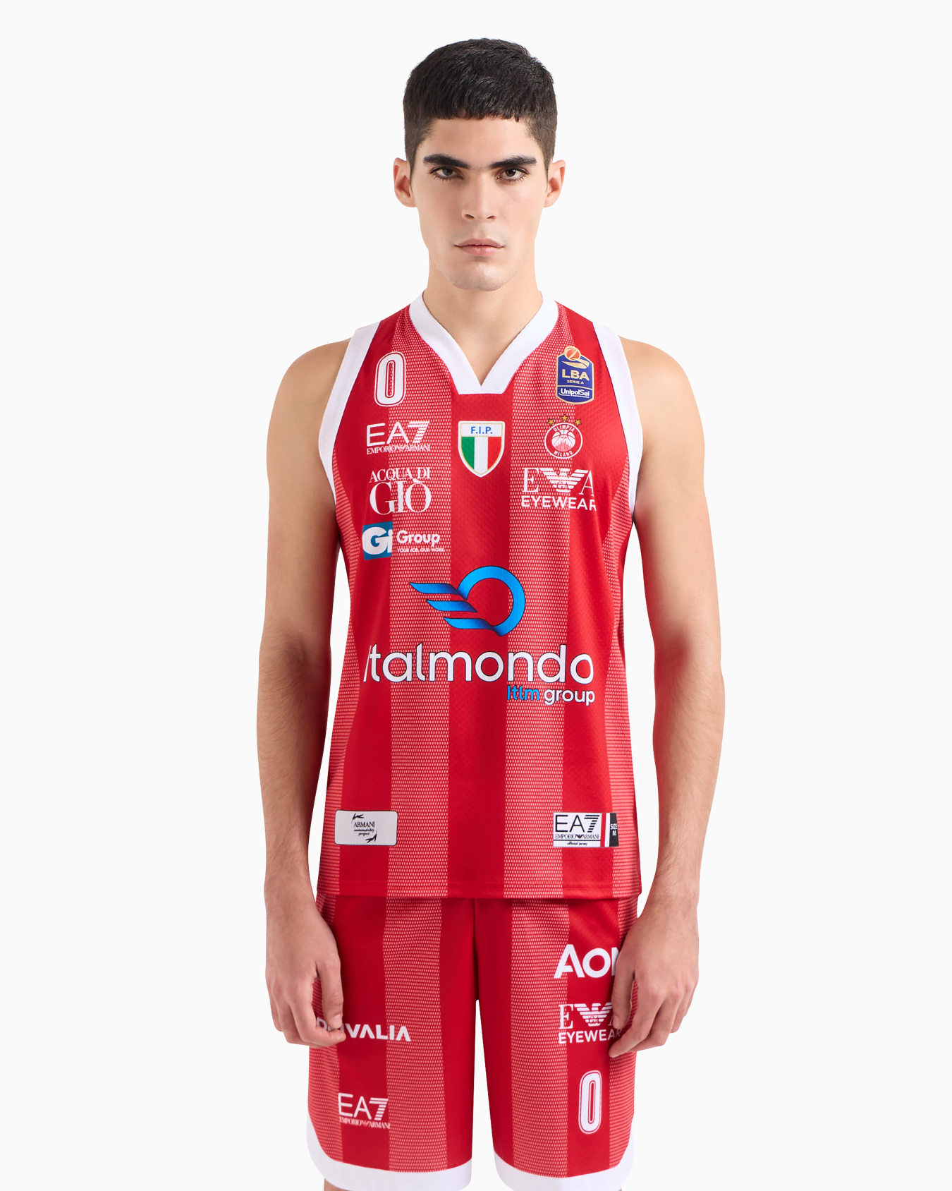 Olimpia Milano Canotta replica Campionato 23/24 Slide 1