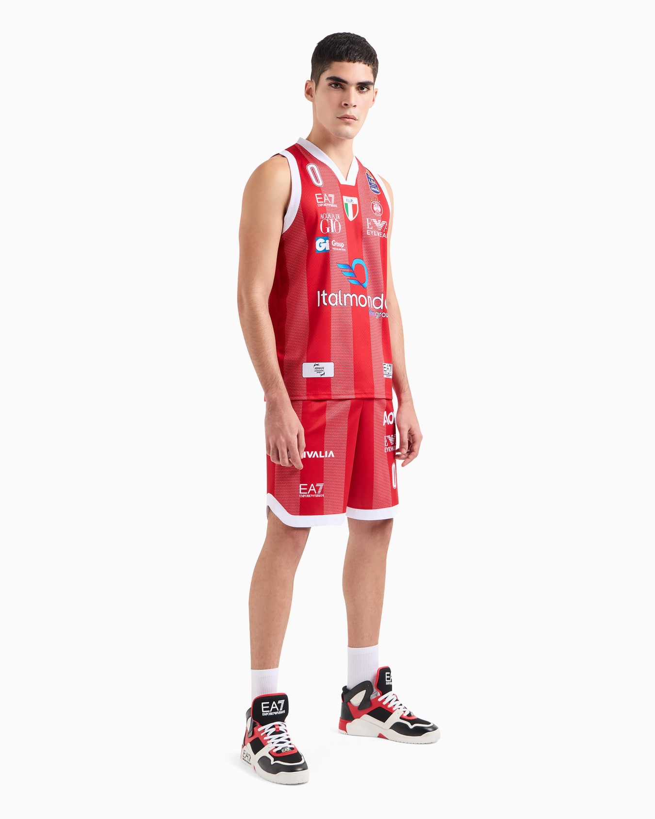 Olimpia Milano Canotta replica Campionato 23/24 Slide 2