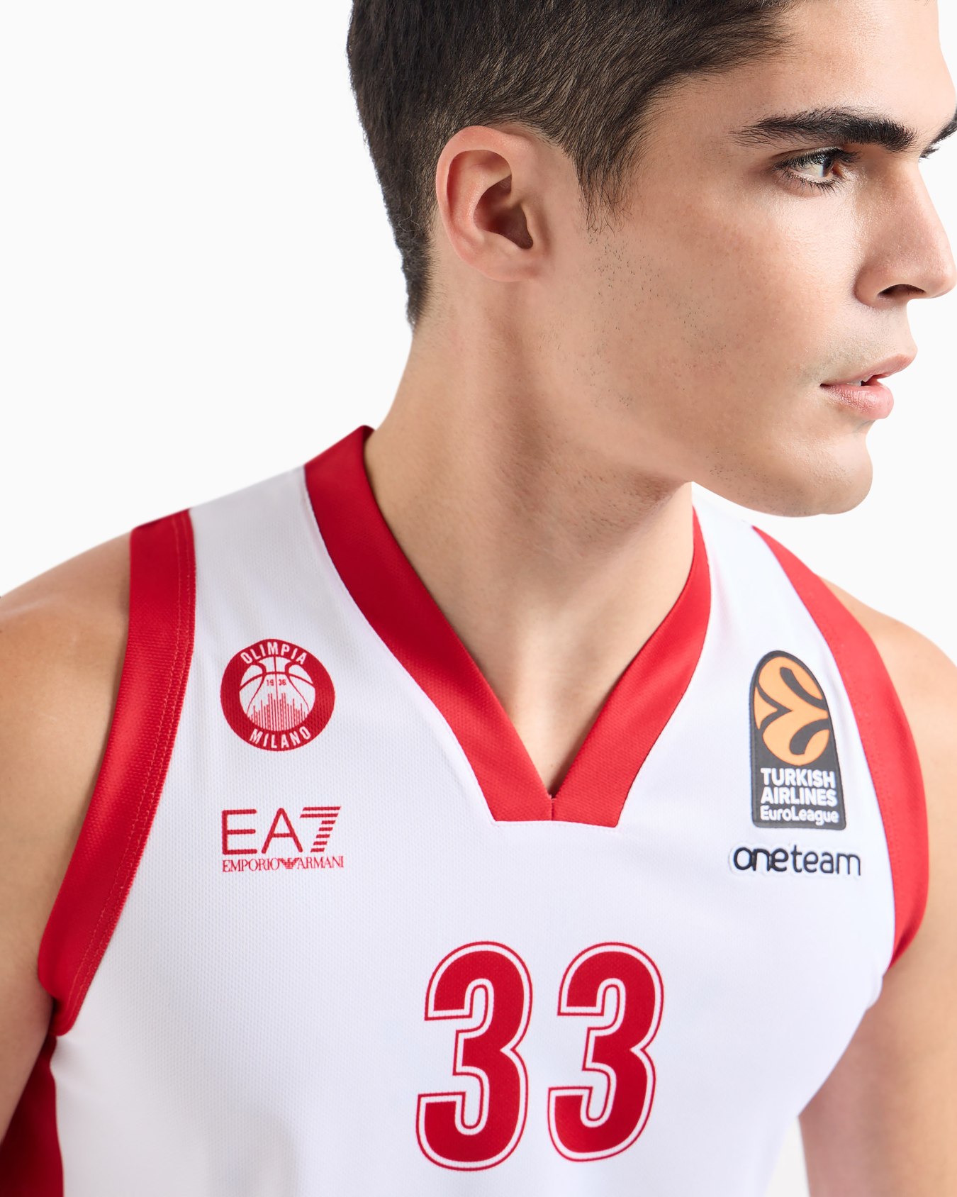 Olimpia Milano Canotta replica Eurolega 23/24 Slide 4