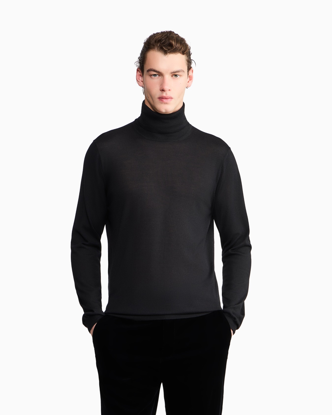 Cashmere mock-neck jumper Slide 3