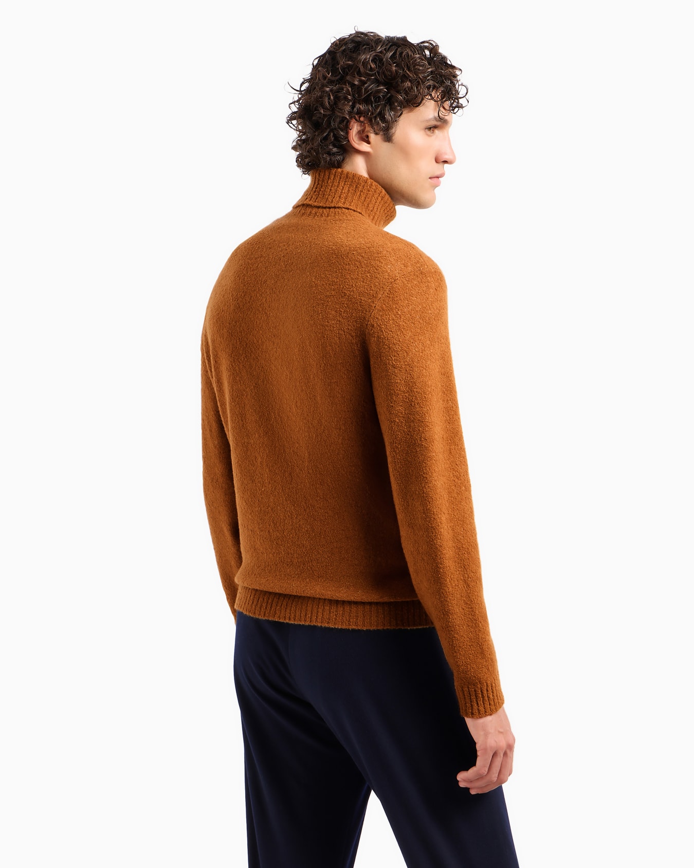 Giorgio Armani Vicuña Maglia a collo alto in vicuña e seta Slide 2