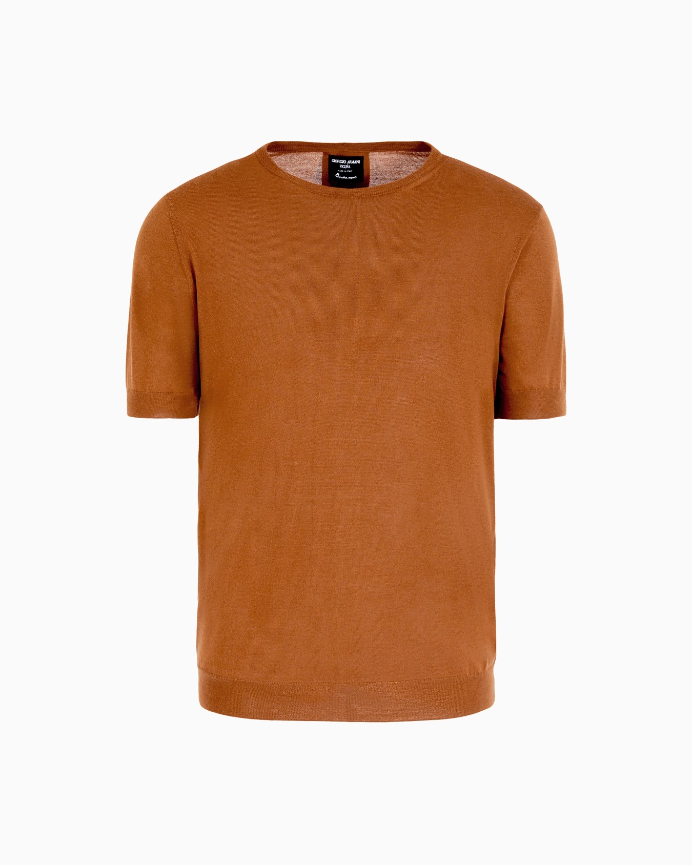 Giorgio Armani Vicuña Maglia girocollo in vicuña Slide 0