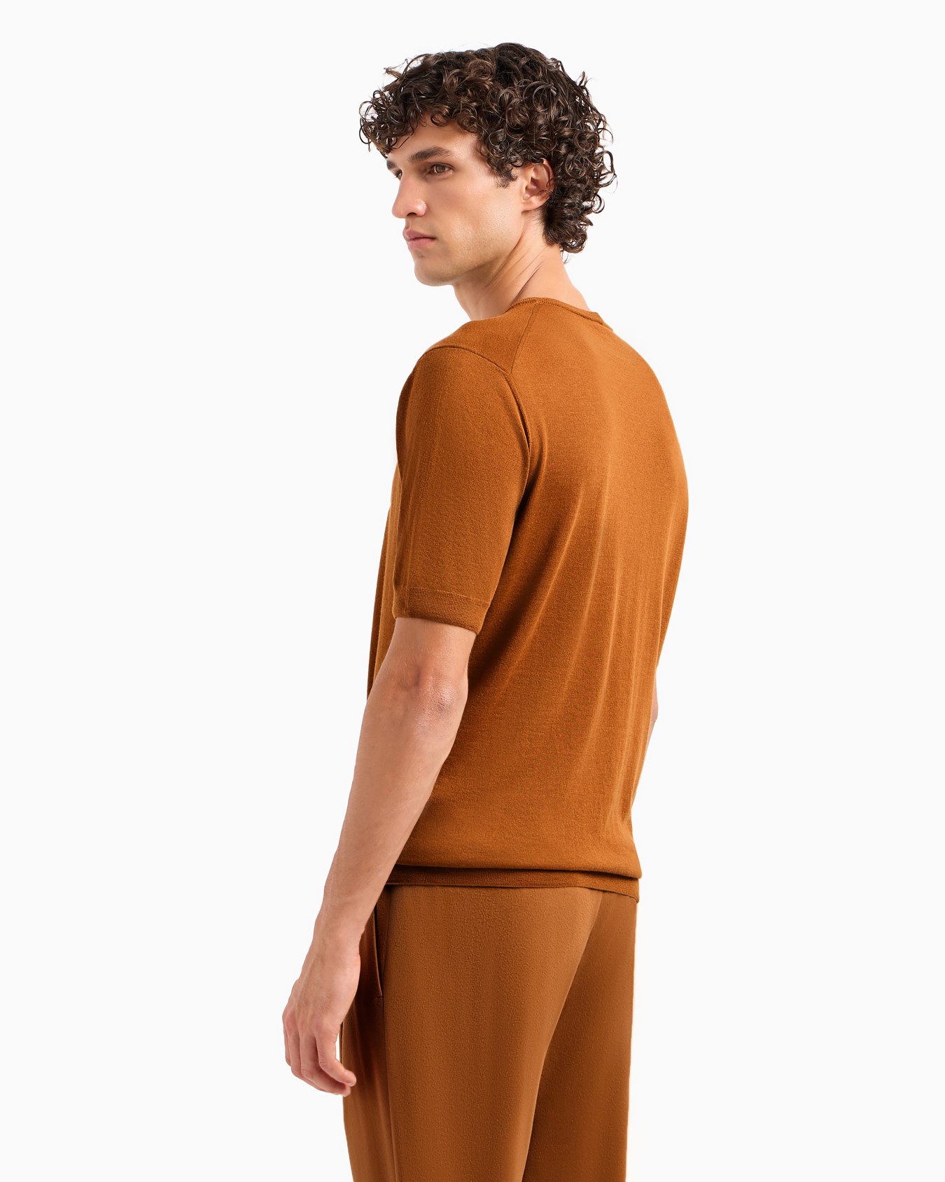 Giorgio Armani Vicuña Maglia girocollo in vicuña Slide 2