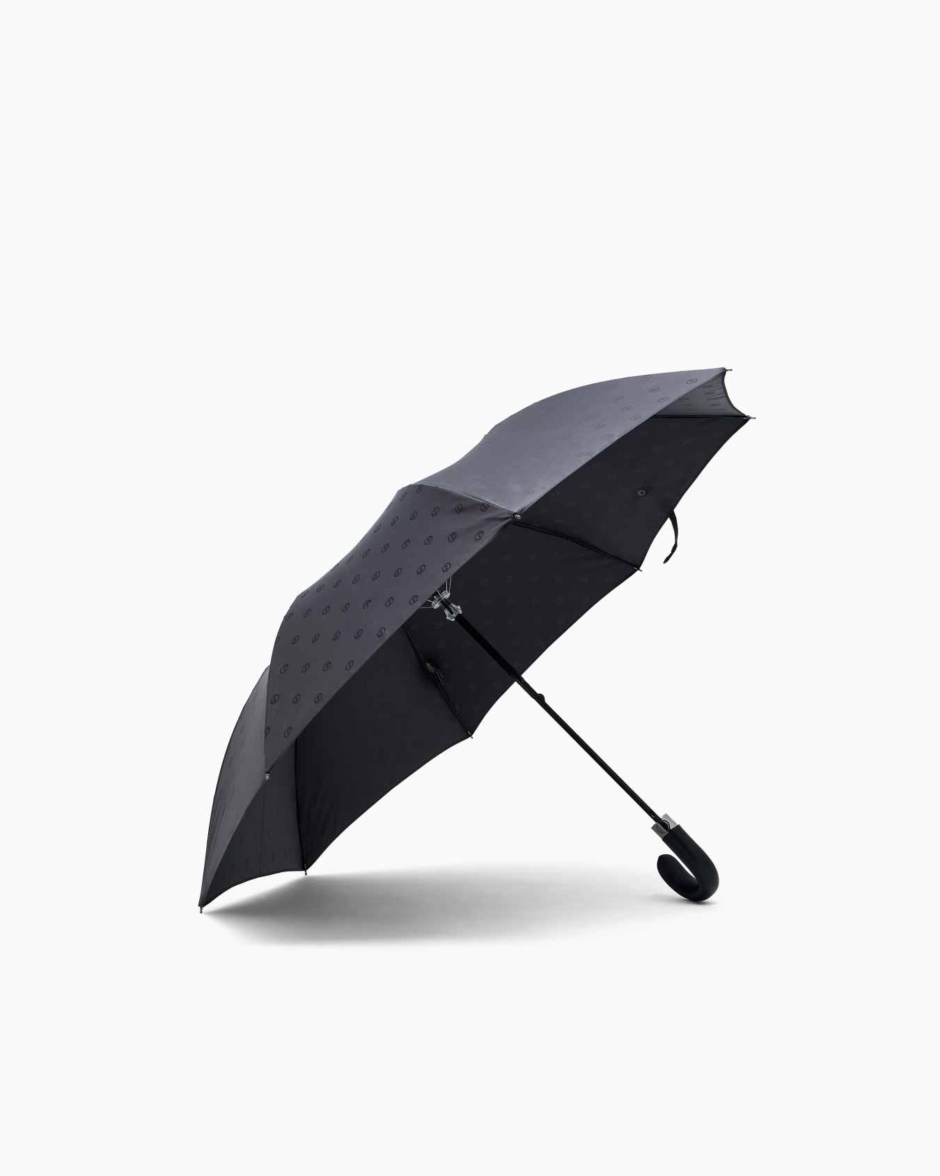 Small umbrella with all-over logo Slide 1