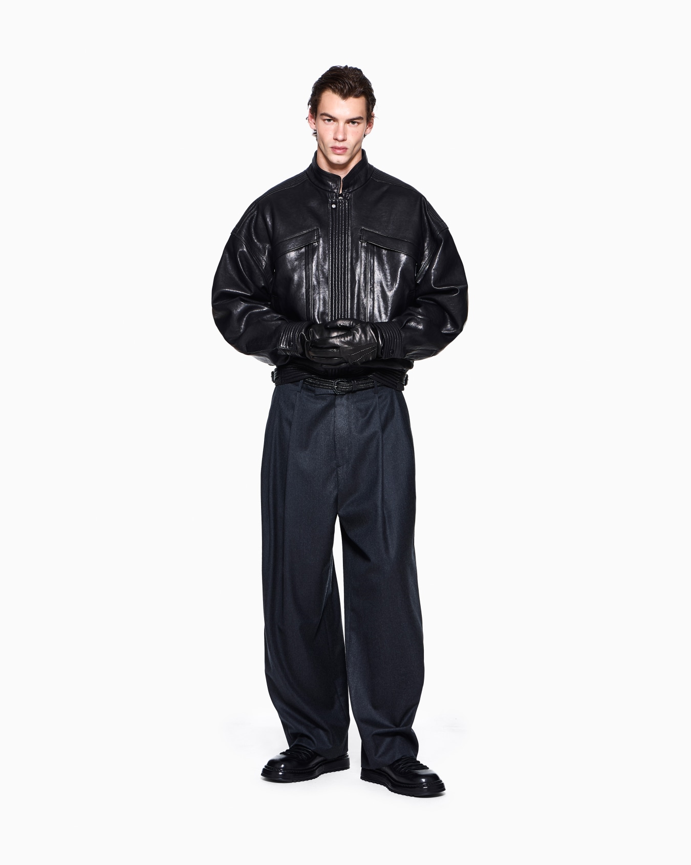 Nappa-leather gloves Slide 2