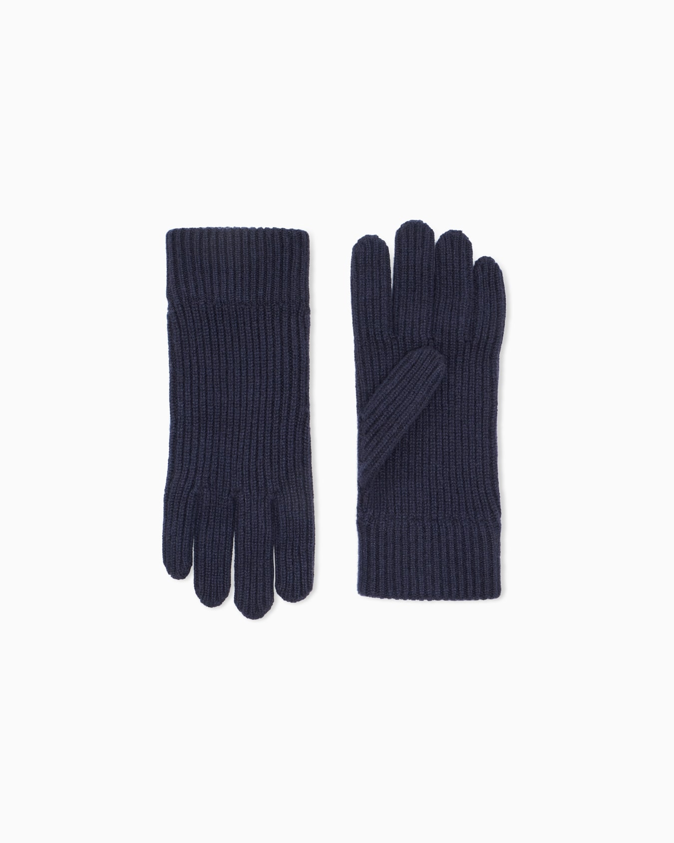 Gloves in pure cashmere knit Slide 0