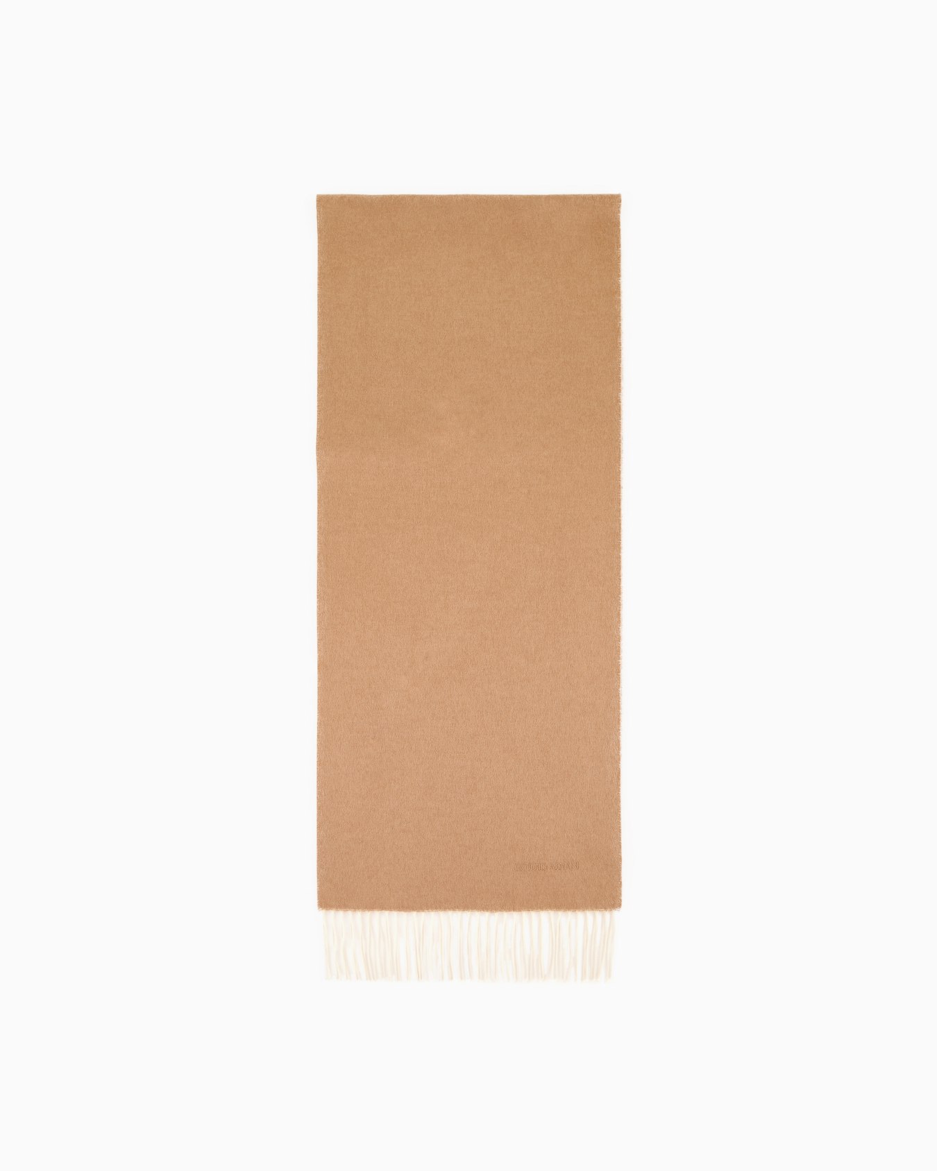 Bufanda bicolor de lana y seda Diapositiva 0