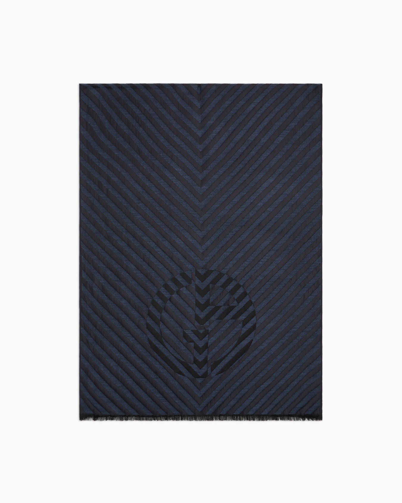 Stola aus Seide und Schurwolle in Jacquard-Verarbeitung Folie 0