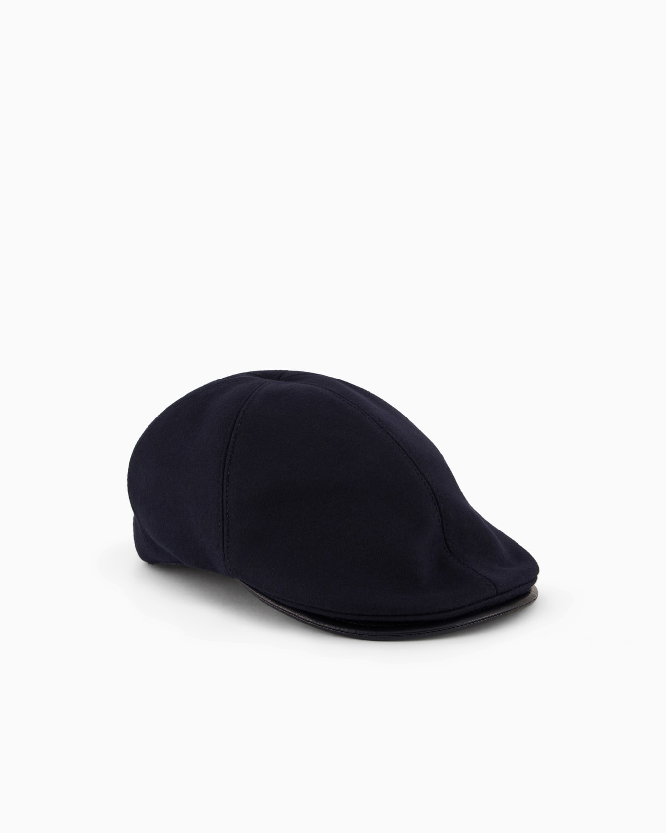 Wool-blend flat cap Slide 0