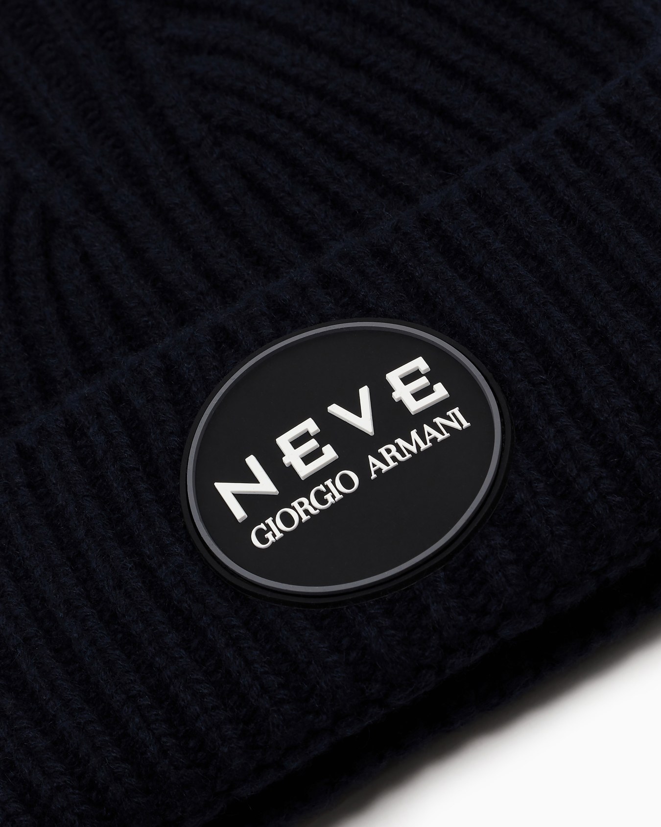 Bonnet en cachemire Giorgio Armani Neve Diapositive 2
