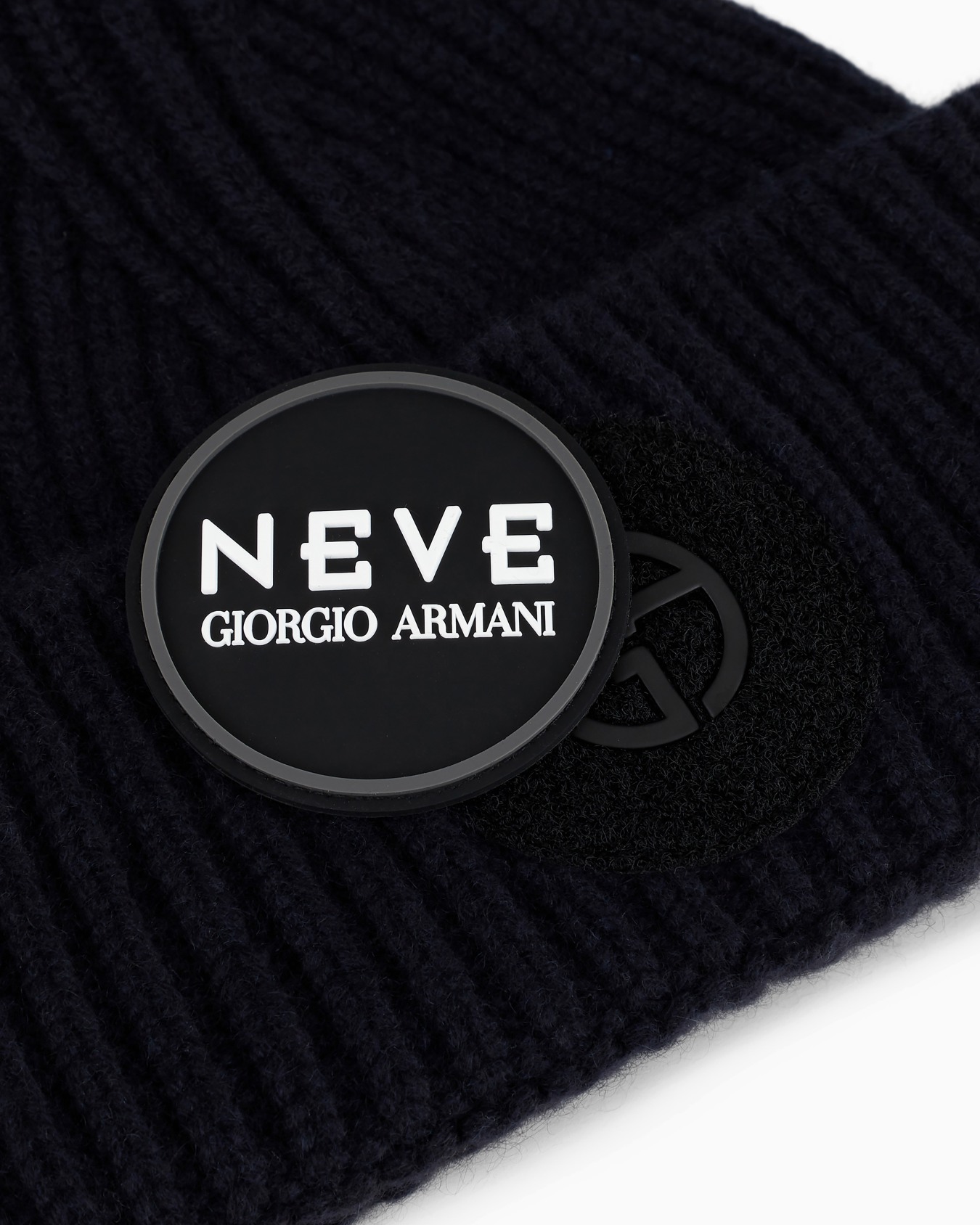 Giorgio Armani Neve cashmere beanie hat Slide 2